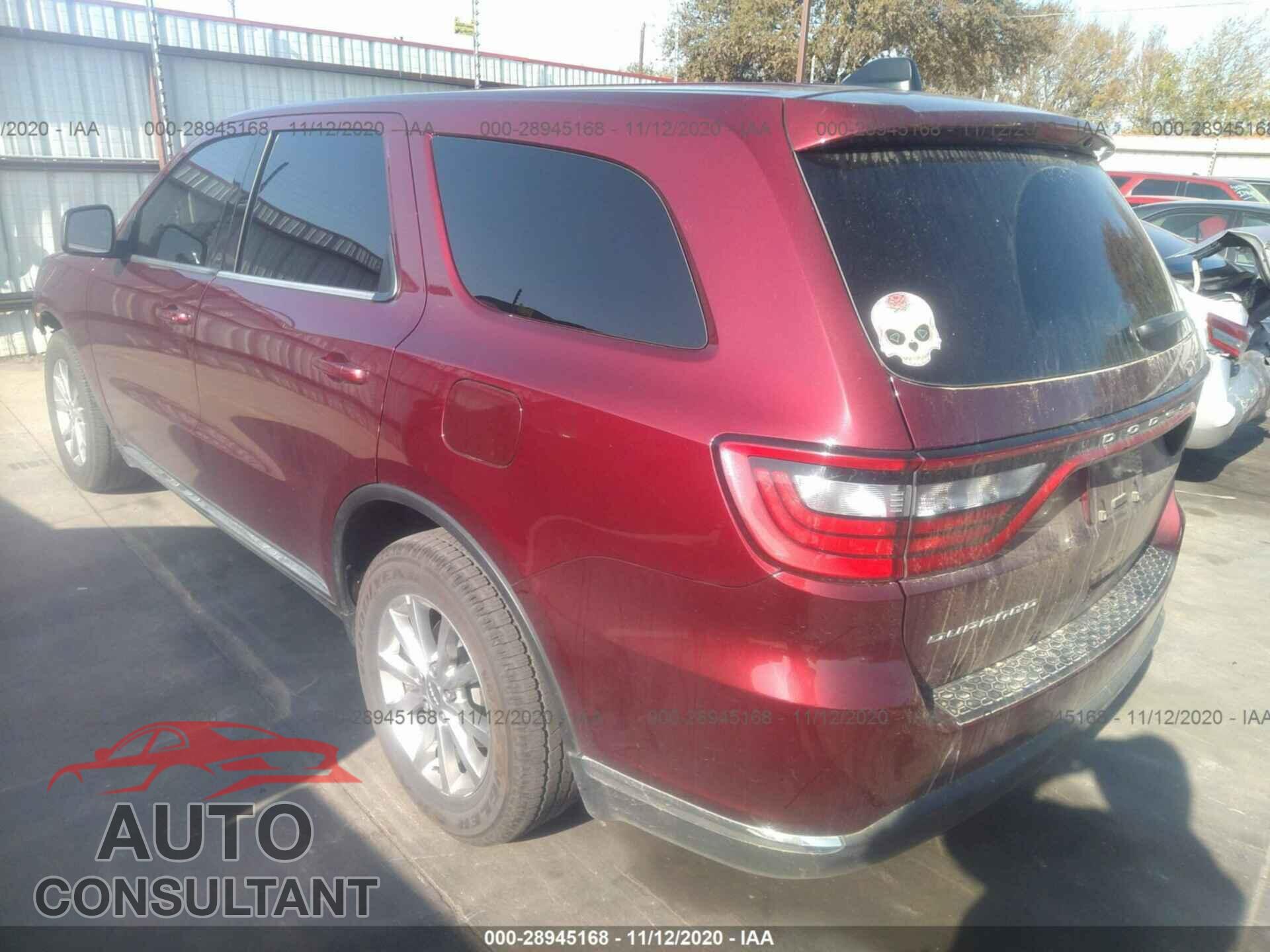 DODGE DURANGO 2017 - 1C4RDHAG4HC672322