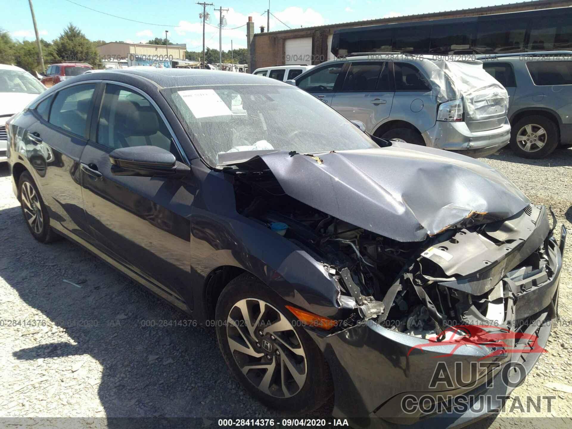 HONDA CIVIC SEDAN 2016 - 19XFC2F78GE208825