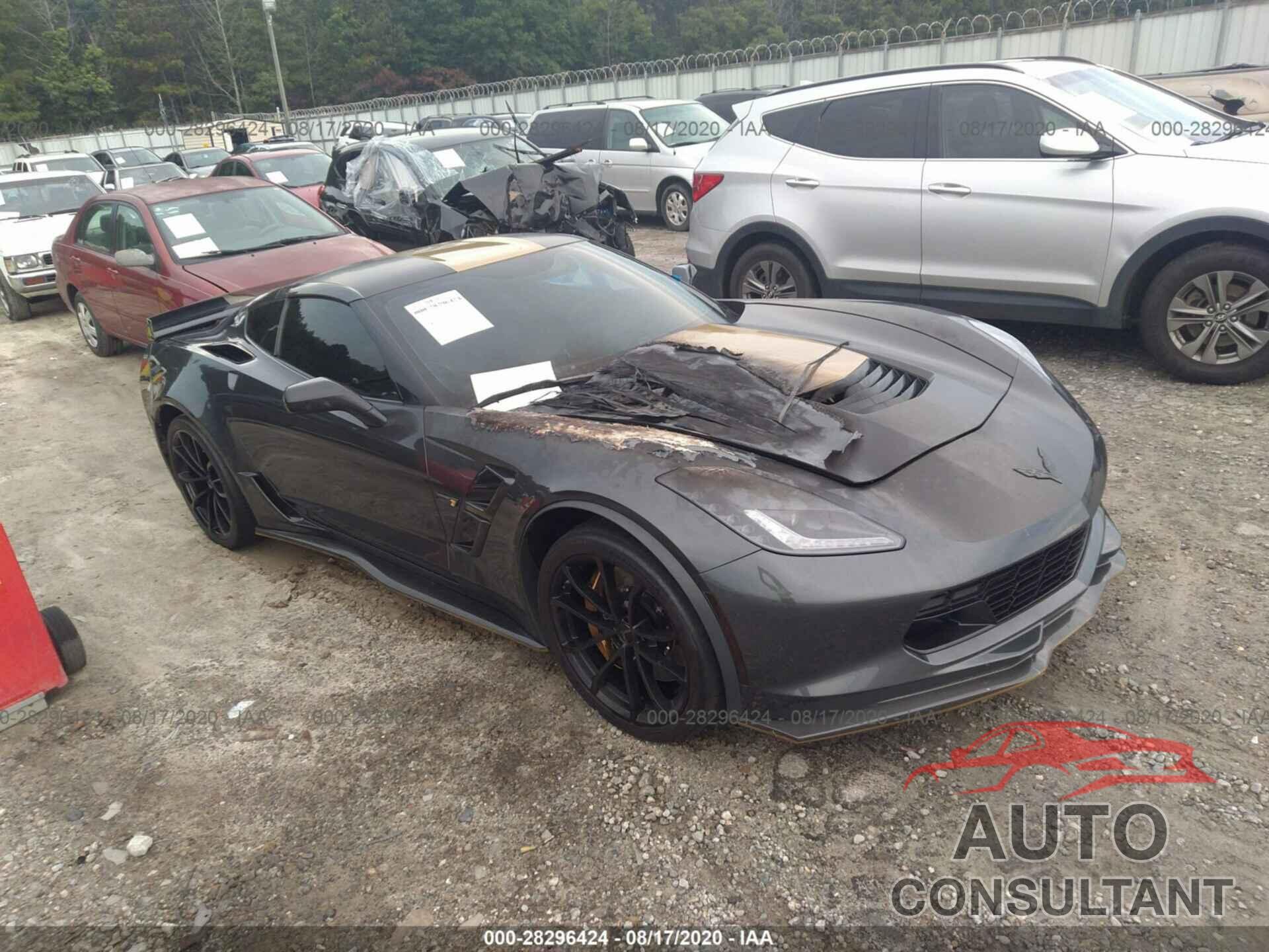 CHEVROLET CORVETTE 2017 - 1G1YW2D75H5102342