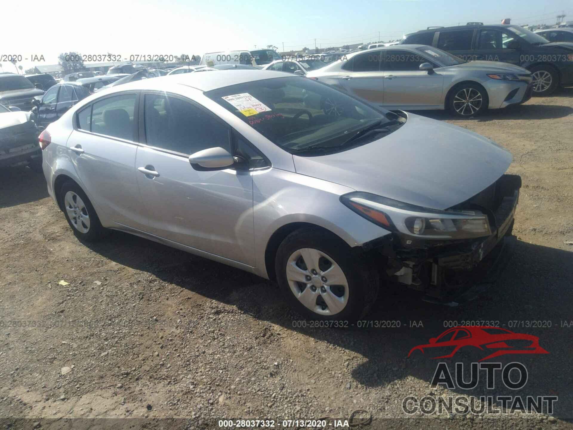 KIA FORTE 2017 - 3KPFL4A7XHE060228