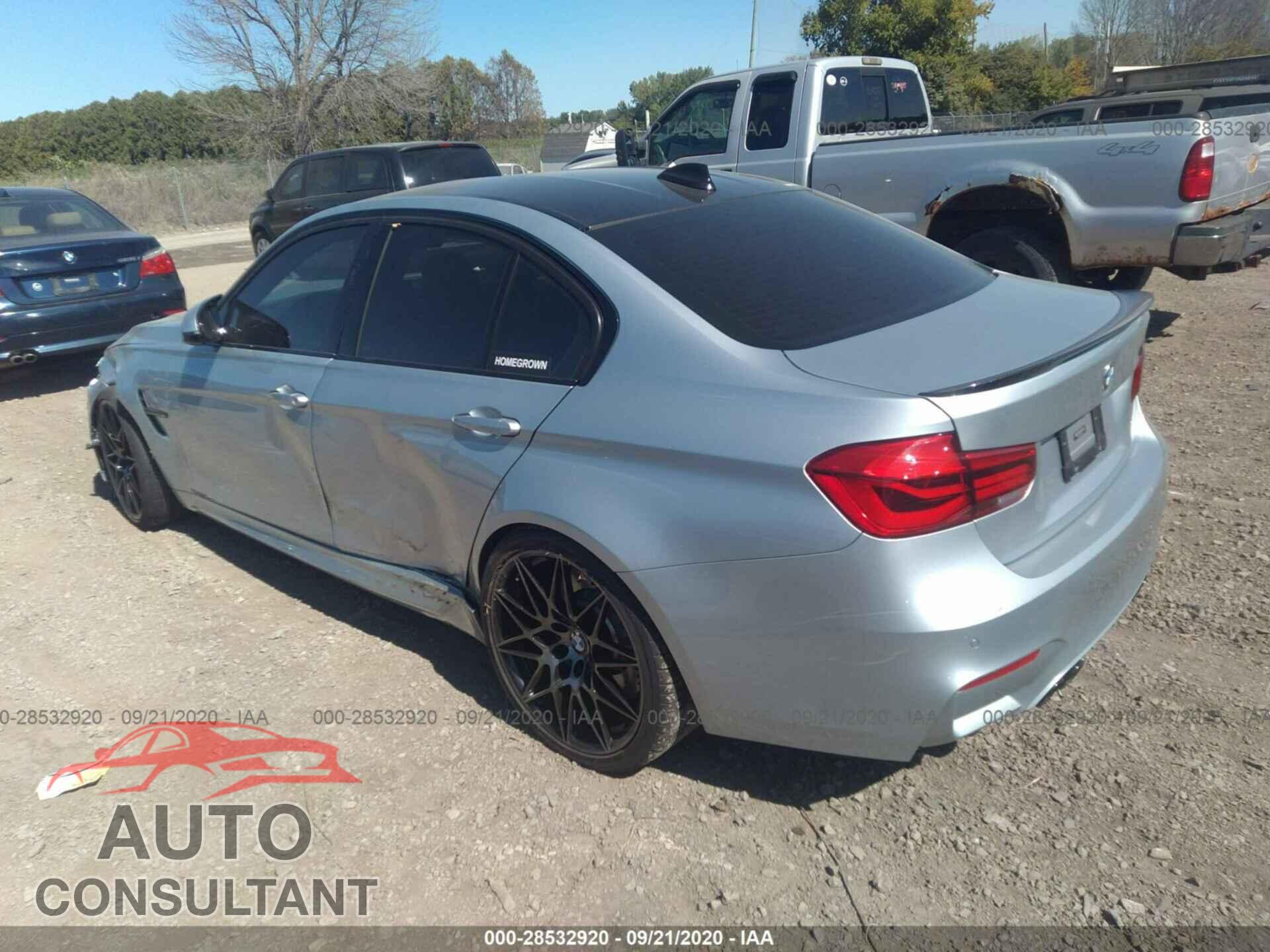 BMW M3 2018 - WBS8M9C5XJ5J78370