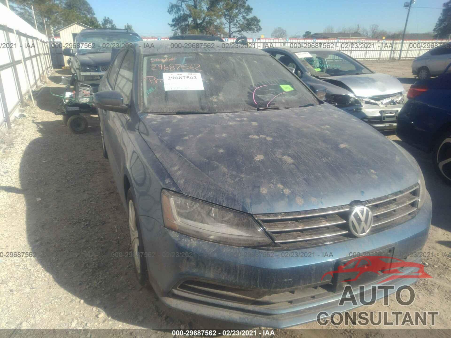 VOLKSWAGEN JETTA 2017 - 3VW167AJ8HM396218
