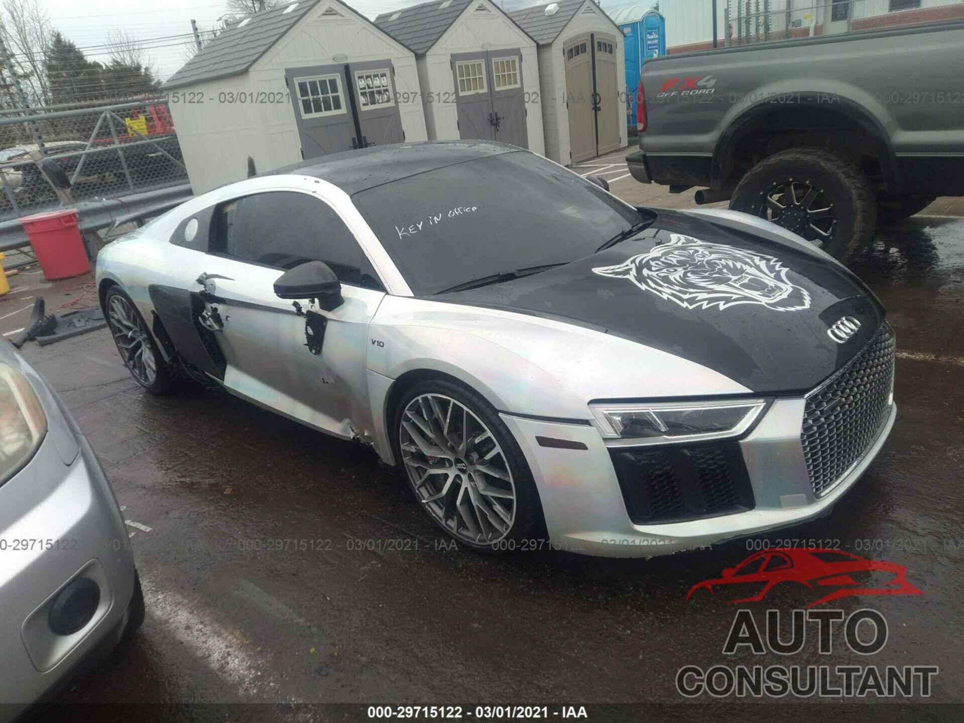 AUDI R8 2017 - WUAKBAFX7H7902213