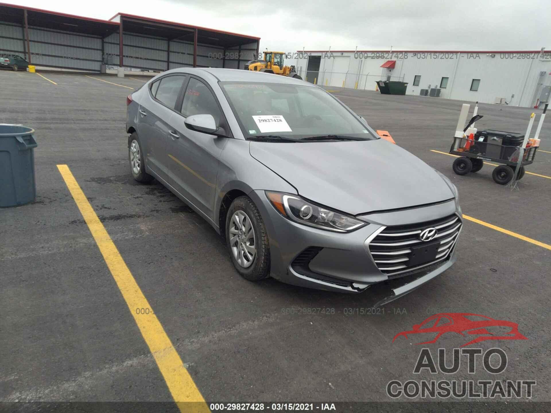 HYUNDAI ELANTRA 2017 - 5NPD74LF8HH139568