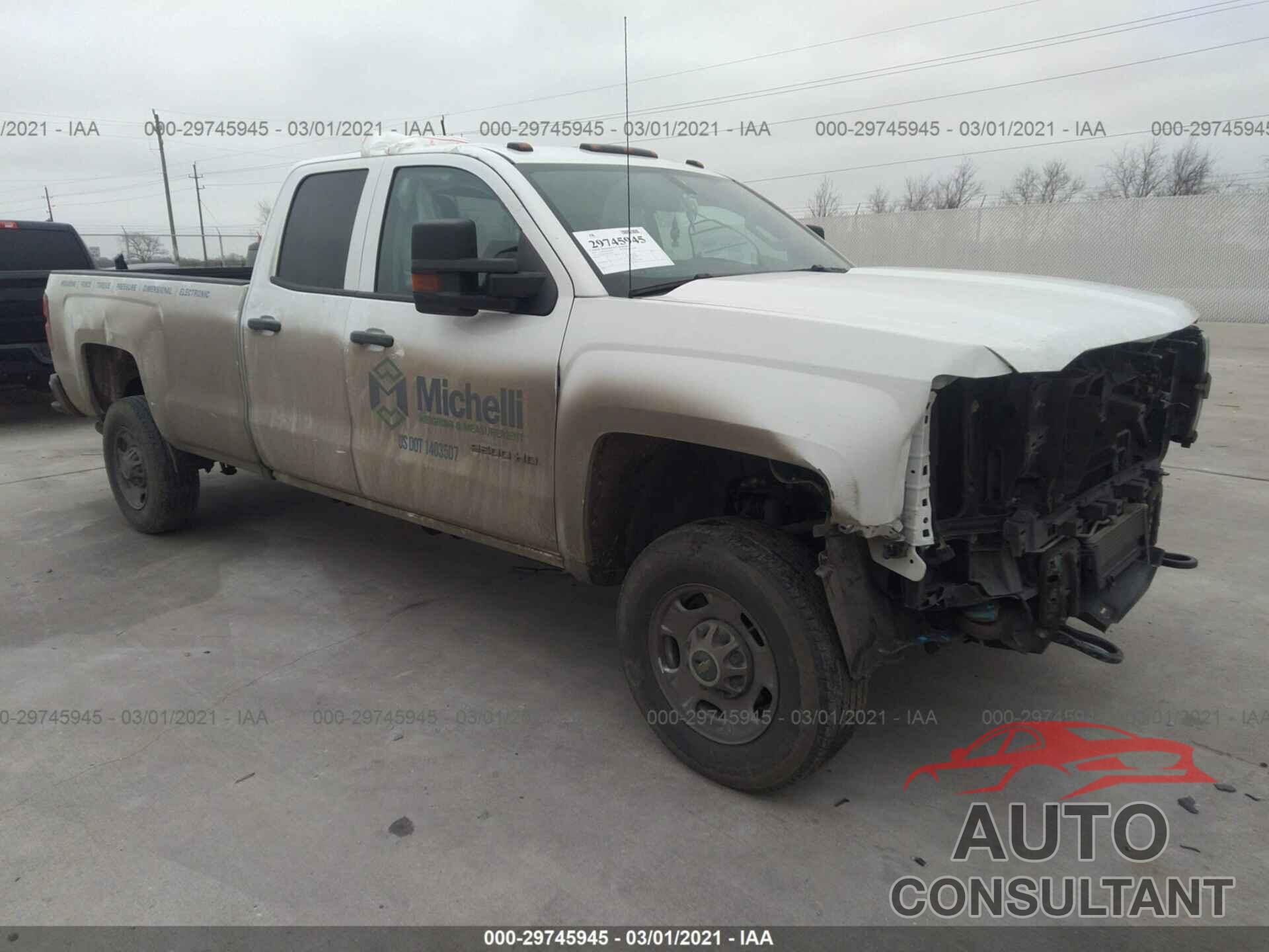 CHEVROLET SILVERADO 2500HD 2019 - 2GC2CREG3K1148354