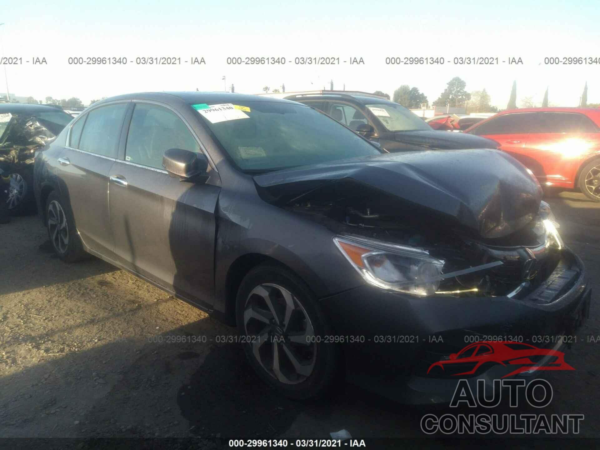 HONDA ACCORD SEDAN 2017 - 1HGCR3F84HA008272