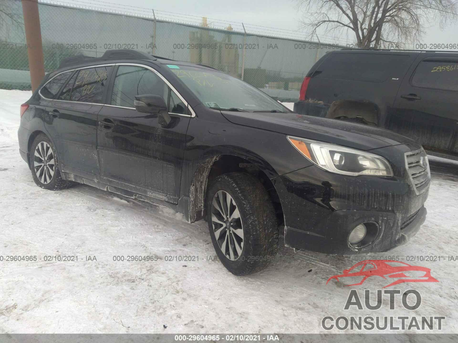 SUBARU OUTBACK 2016 - 4S4BSENC0G3358755