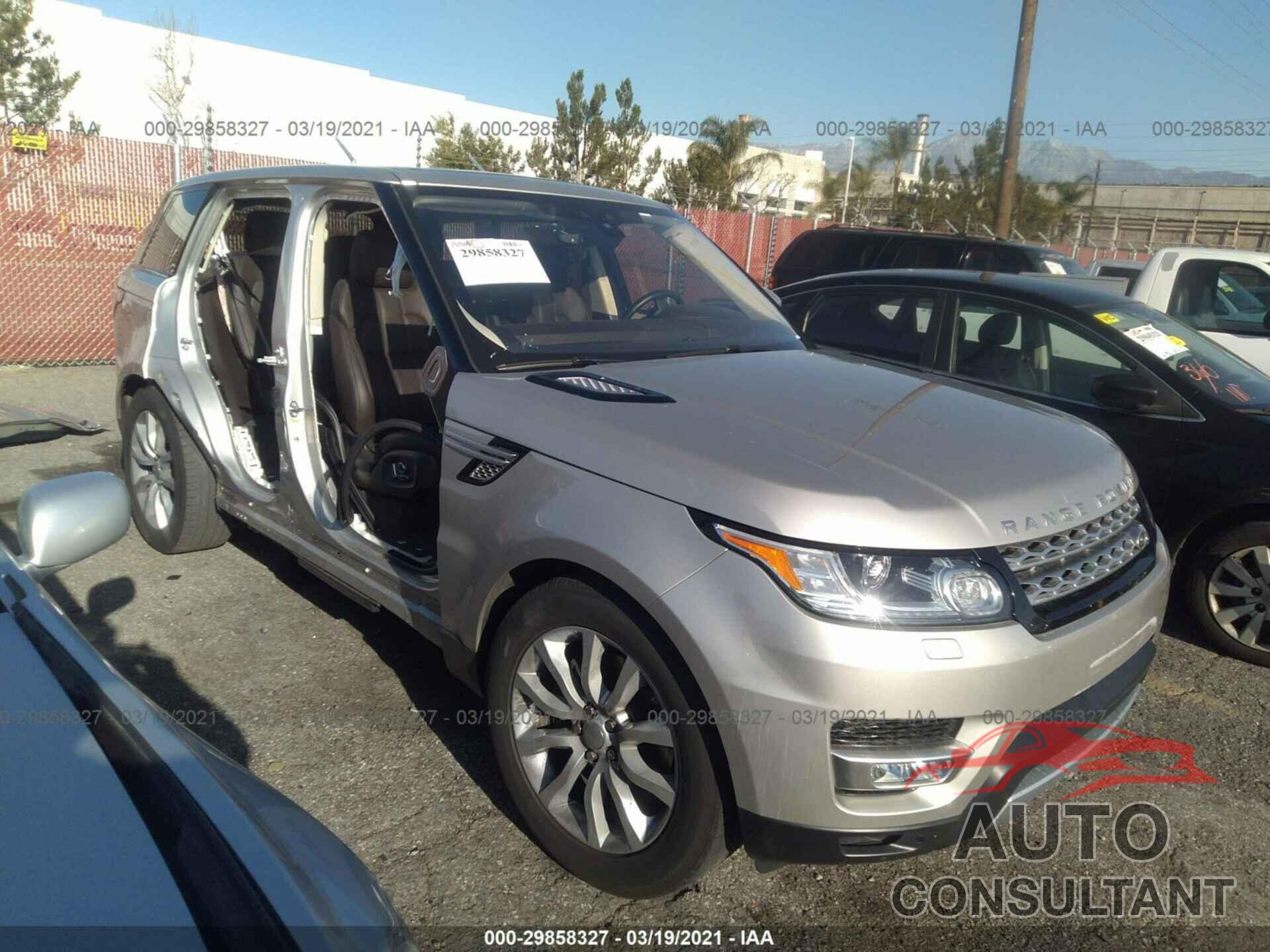 LAND ROVER RANGE ROVER SPORT 2017 - SALWR2FV8HA135594