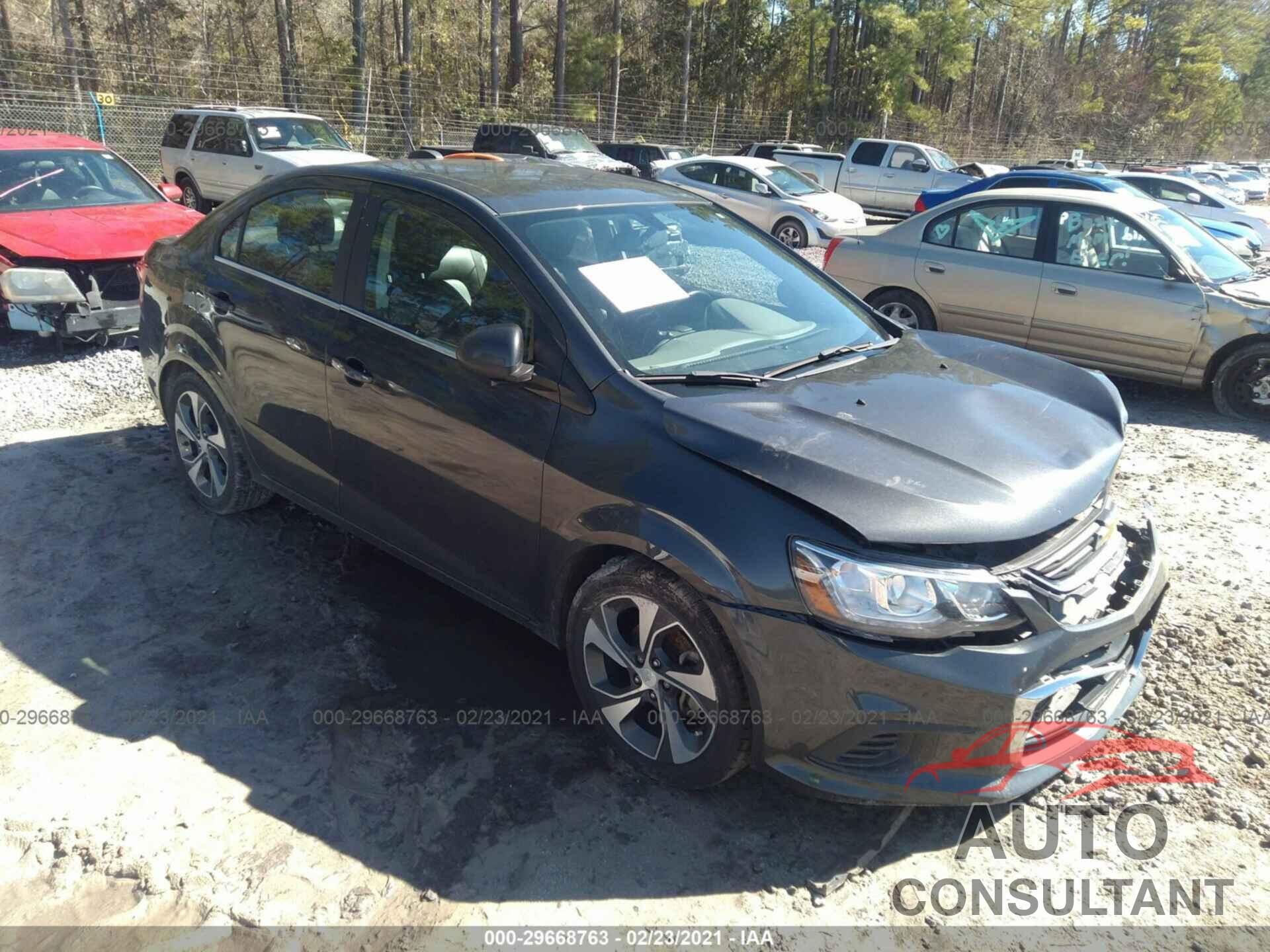 CHEVROLET SONIC 2017 - 1G1JF5SBXH4133991