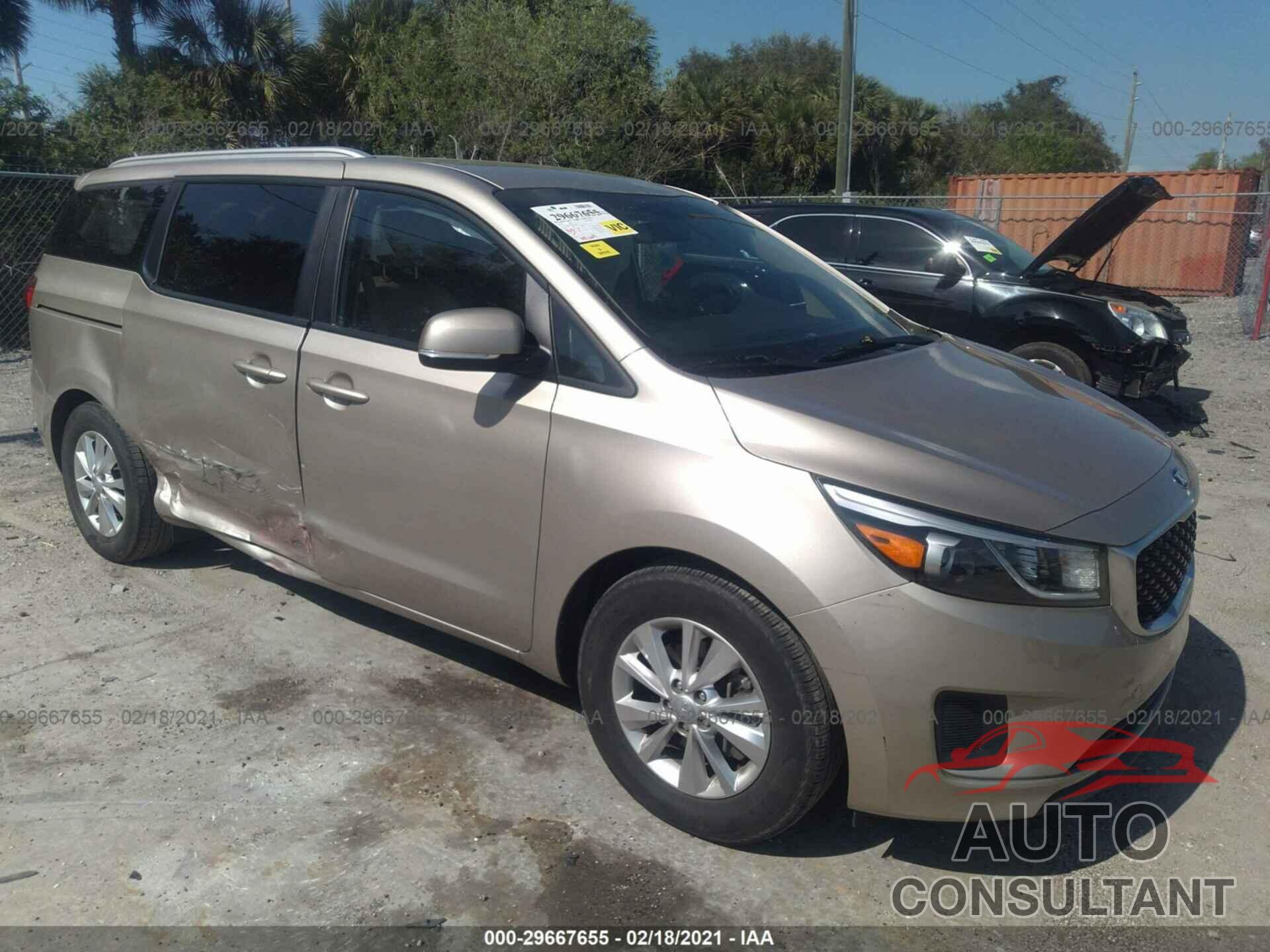 KIA SEDONA 2016 - KNDMB5C11G6145553