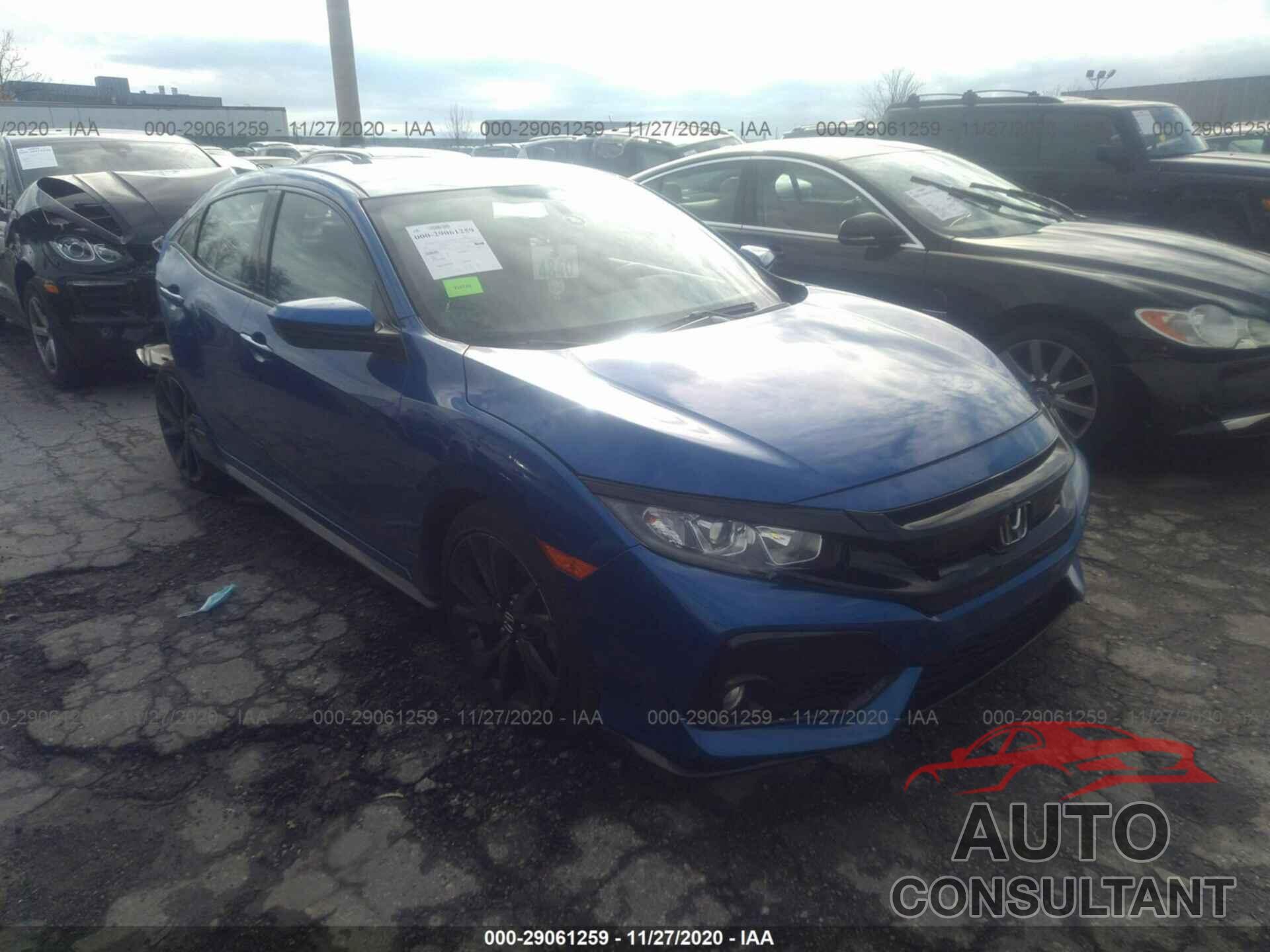 HONDA CIVIC HATCHBACK 2017 - SHHFK7H44HU430288