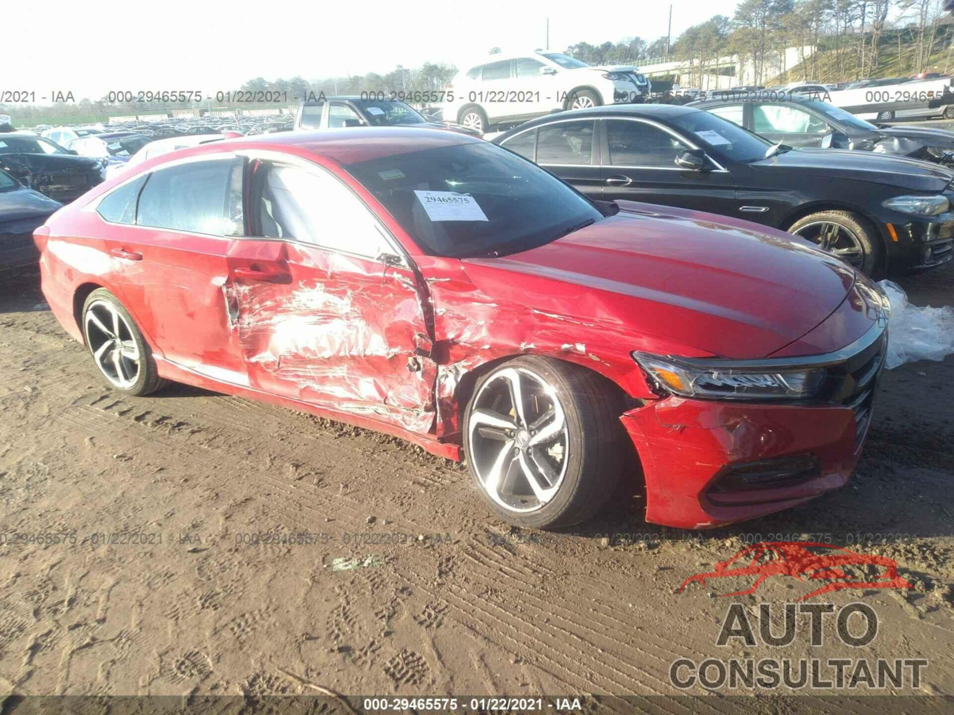 HONDA ACCORD SEDAN 2019 - 1HGCV1F34KA143988