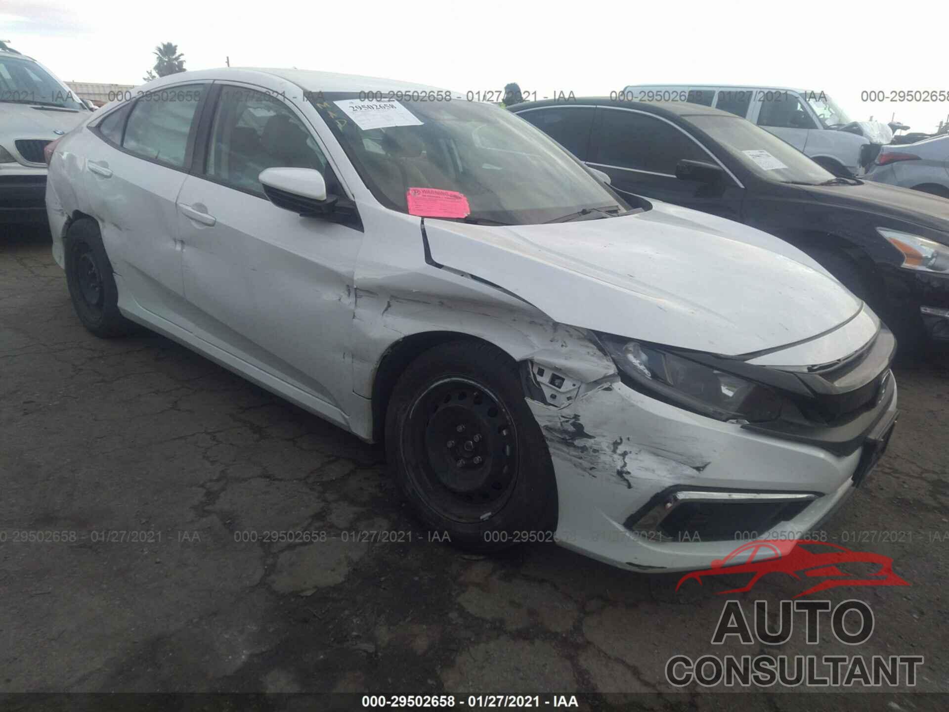 HONDA CIVIC SEDAN 2019 - 2HGFC2F63KH540791