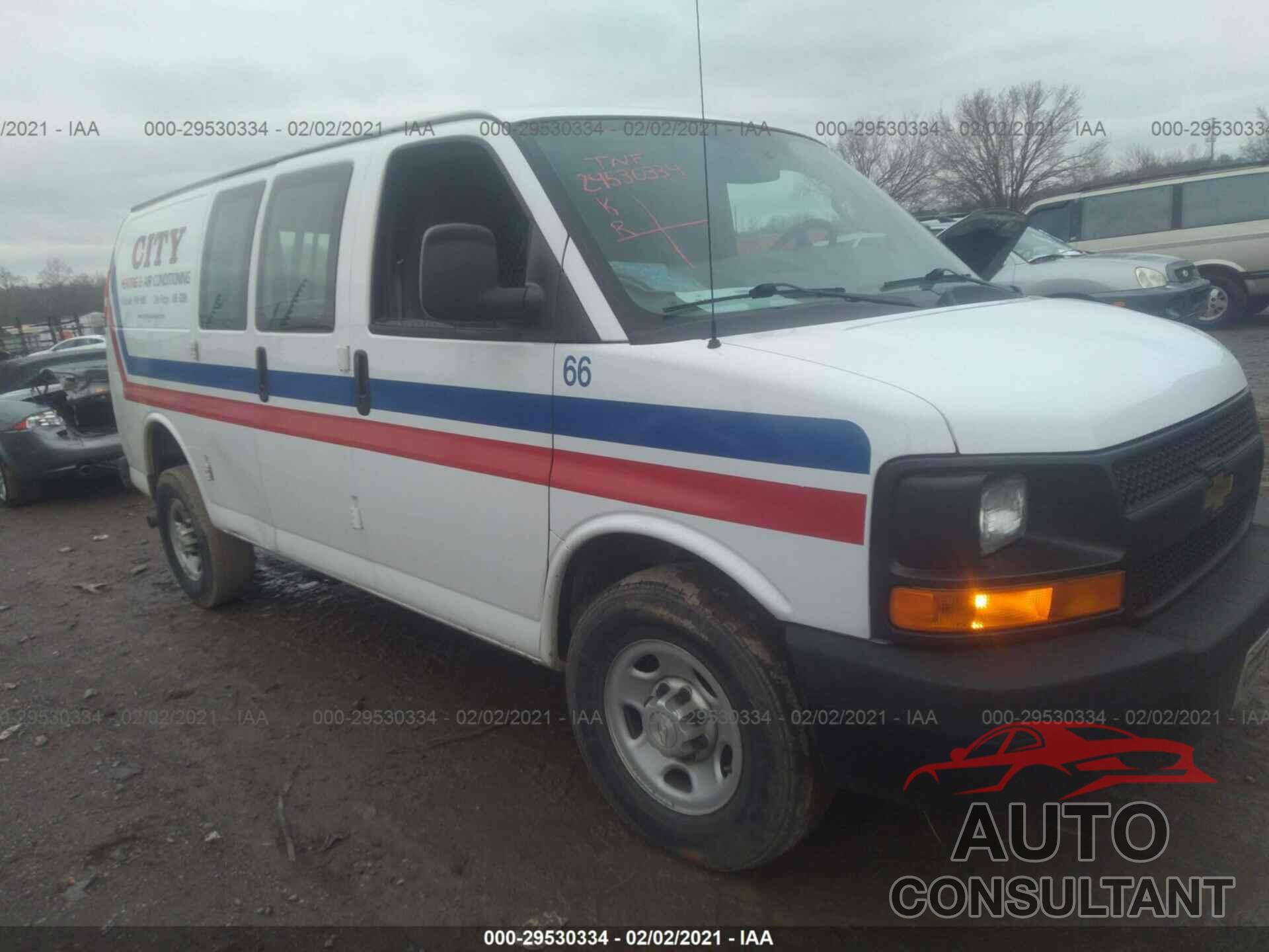 CHEVROLET EXPRESS CARGO VAN 2017 - 1GCWGAFF3H1351448