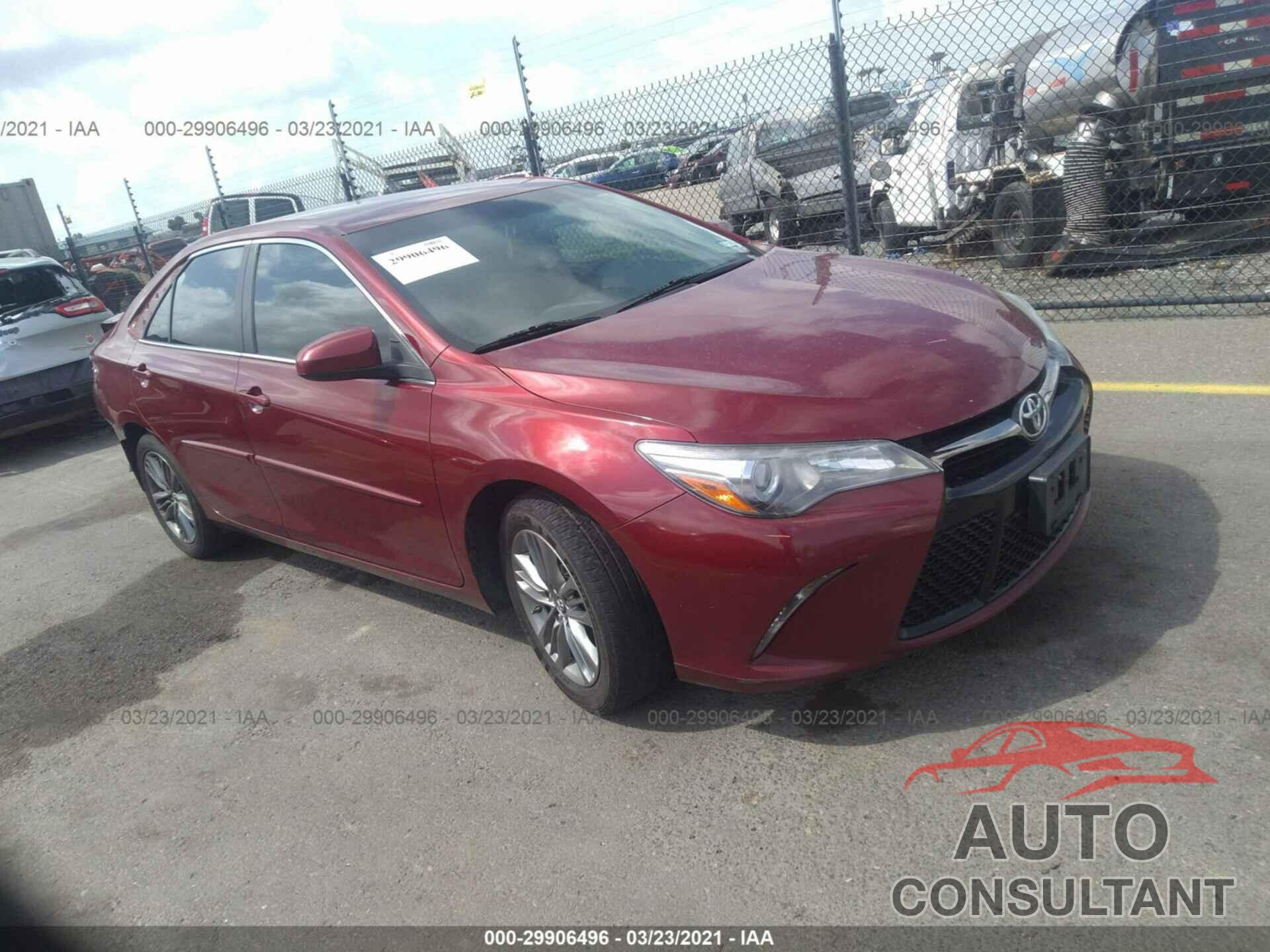 TOYOTA CAMRY 2017 - 4T1BF1FK4HU710637