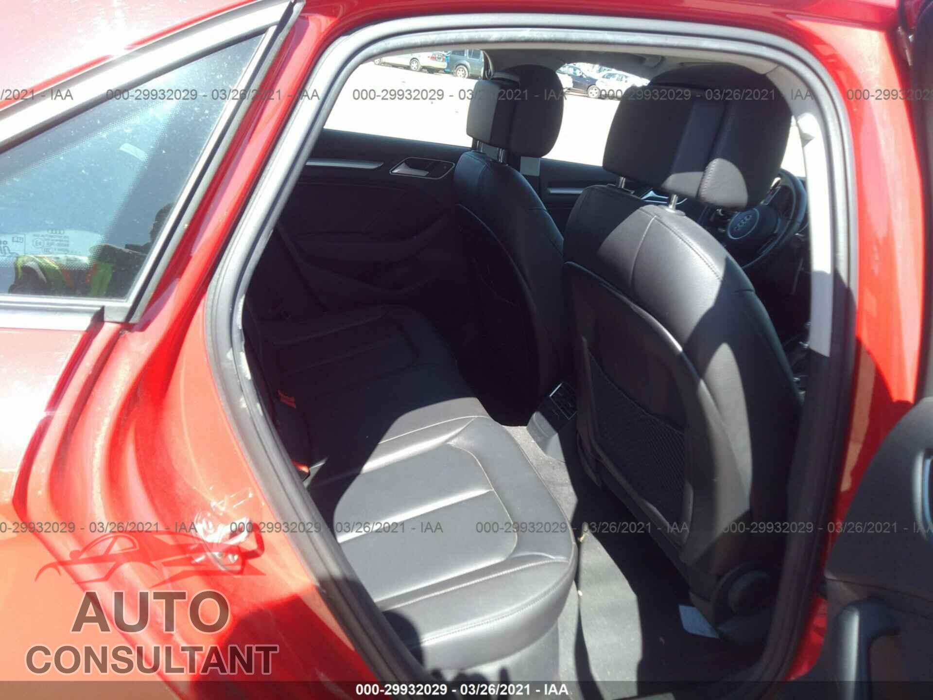 AUDI A3 2016 - WAUB8GFF0G1022894