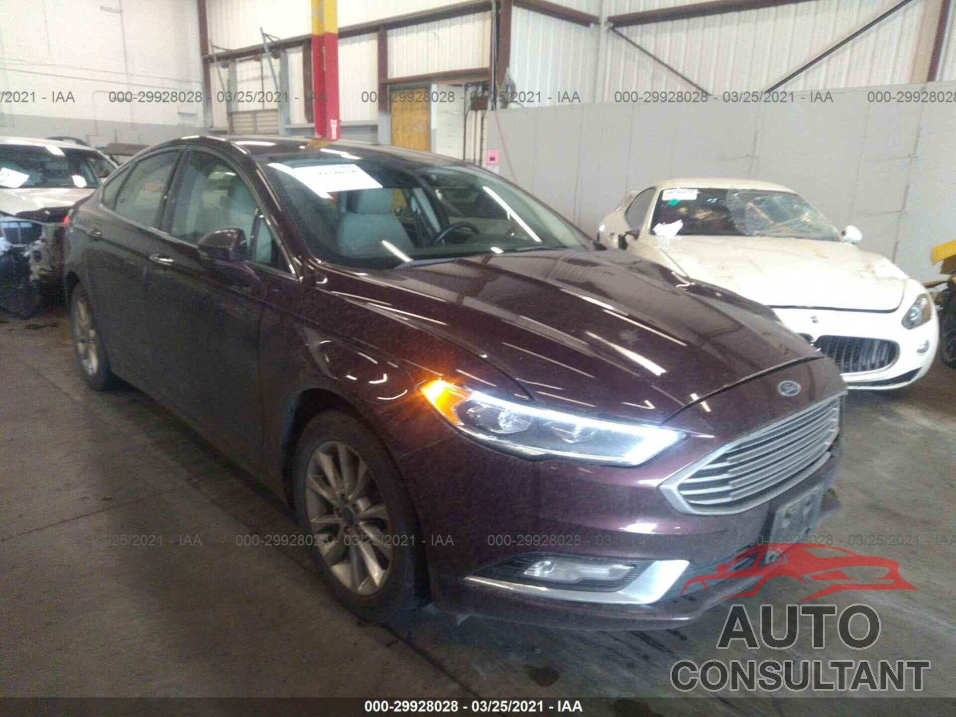 FORD FUSION 2017 - 3FA6P0HD5HR105874