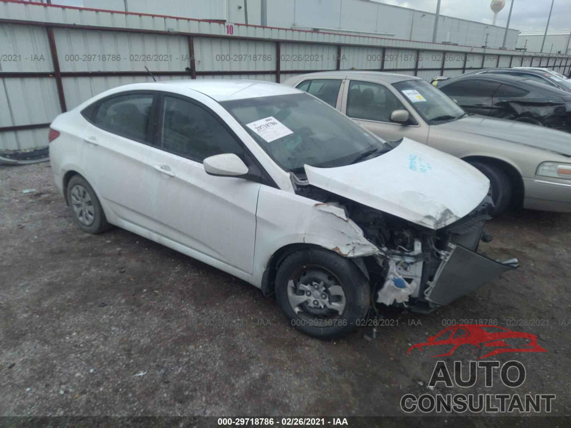 HYUNDAI ACCENT 2016 - KMHCT4AE2GU971263