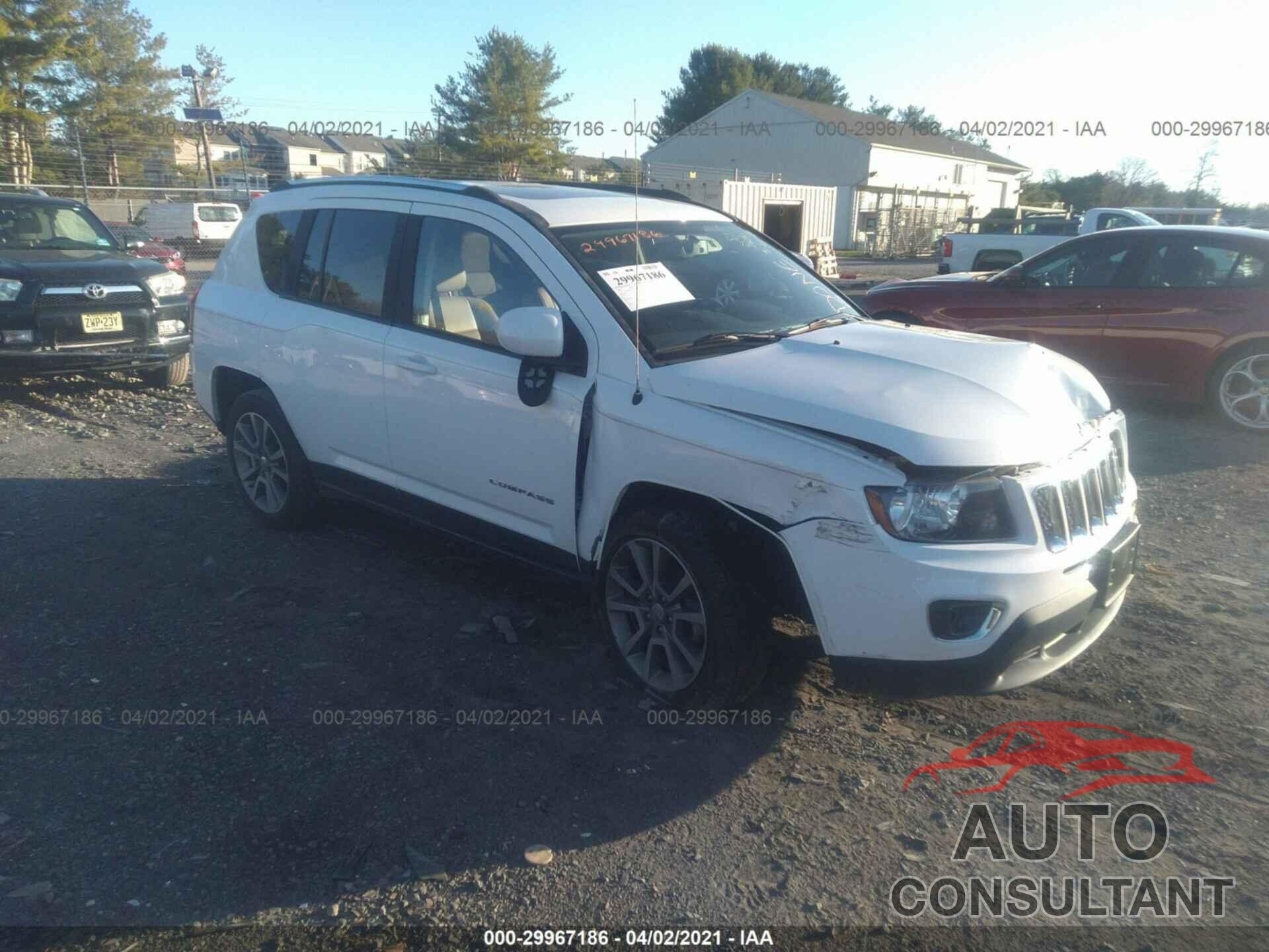 JEEP COMPASS 2016 - 1C4NJDEB4GD762898