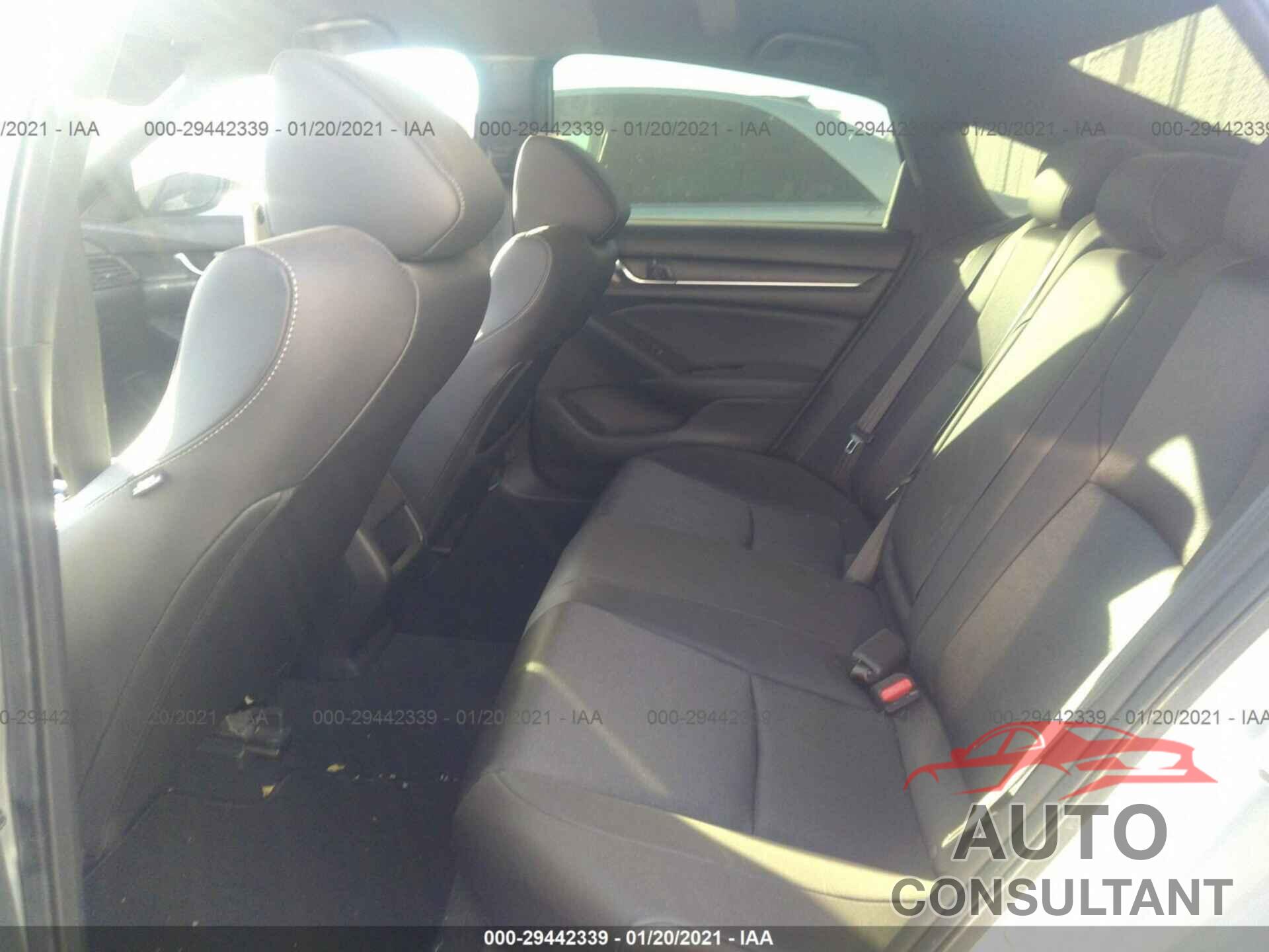HONDA ACCORD SEDAN 2019 - 1HGCV1F35KA087950