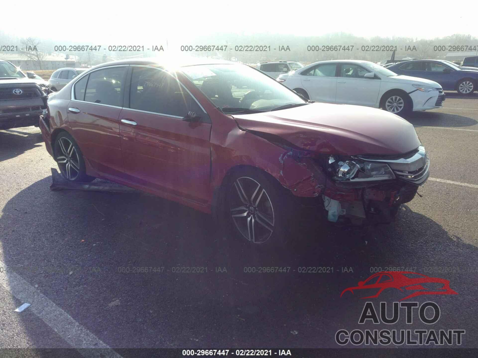HONDA ACCORD SEDAN 2017 - 1HGCR2F12HA299464