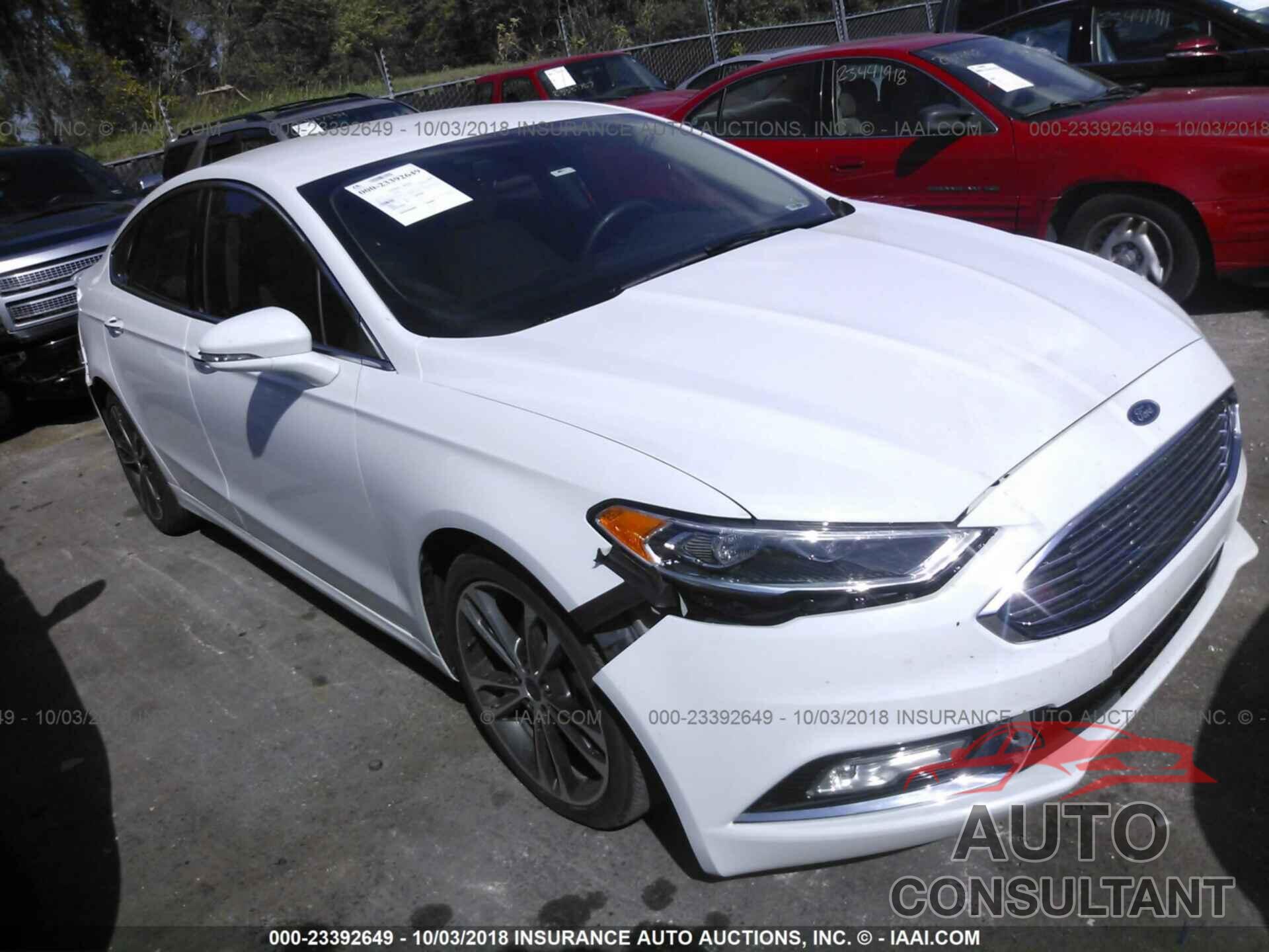 FORD FUSION 2017 - 3FA6P0K98HR179424