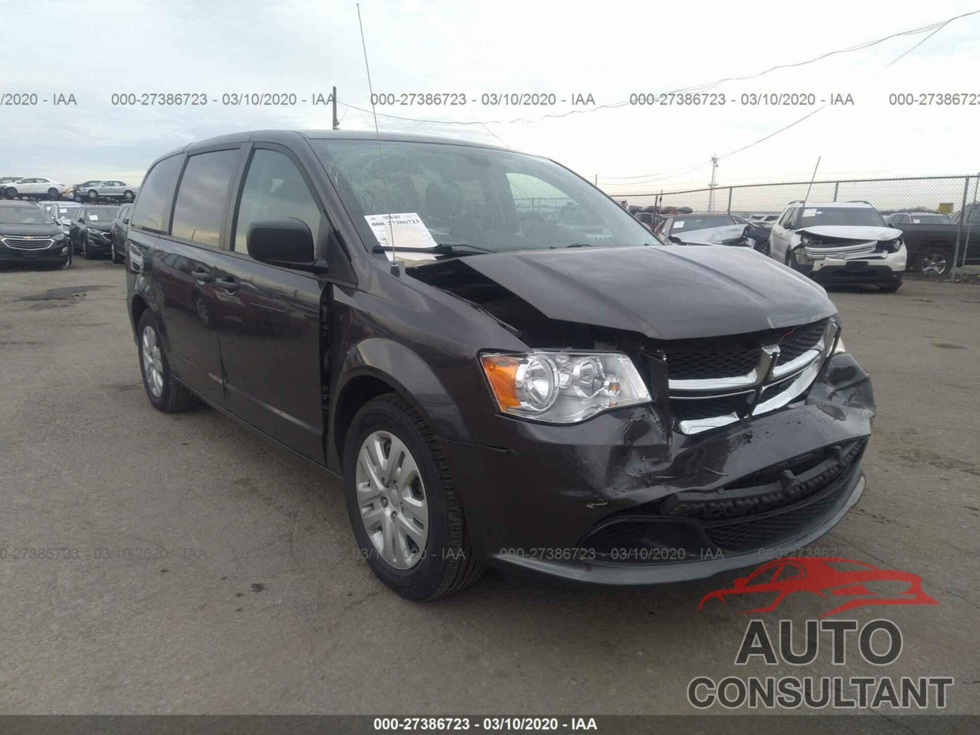 DODGE GRAND CARAVAN 2019 - 2C4RDGBG3KR586572