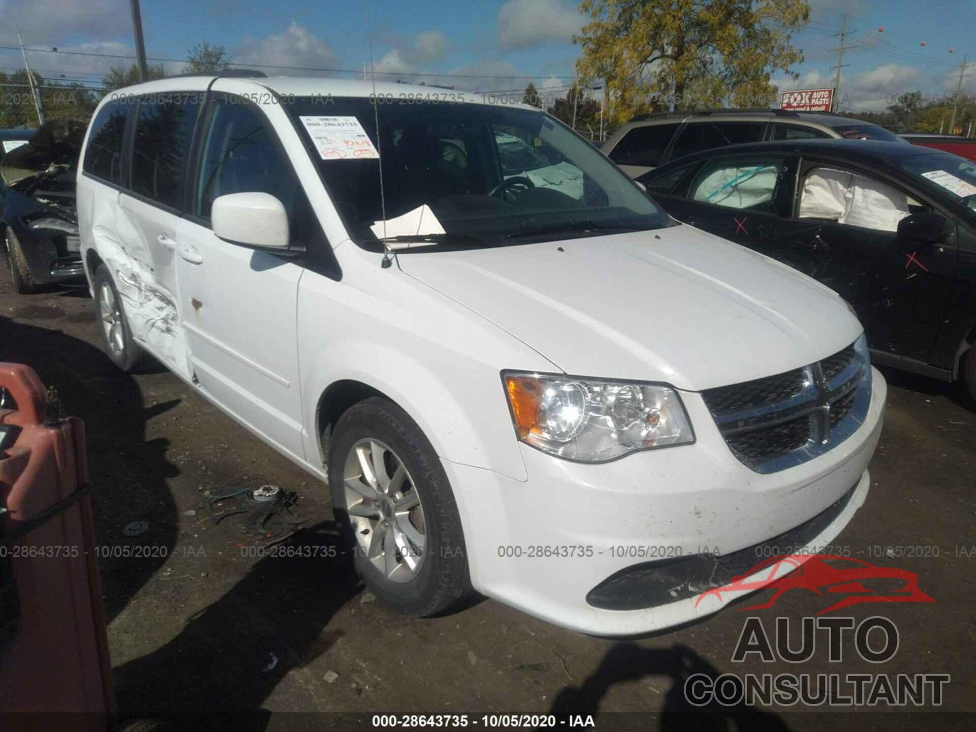 DODGE GRAND CARAVAN 2016 - 2C4RDGCG4GR356755