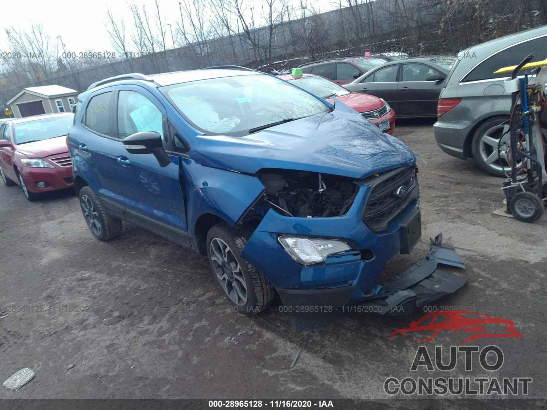 FORD ECOSPORT 2019 - MAJ6S3JL6KC296065