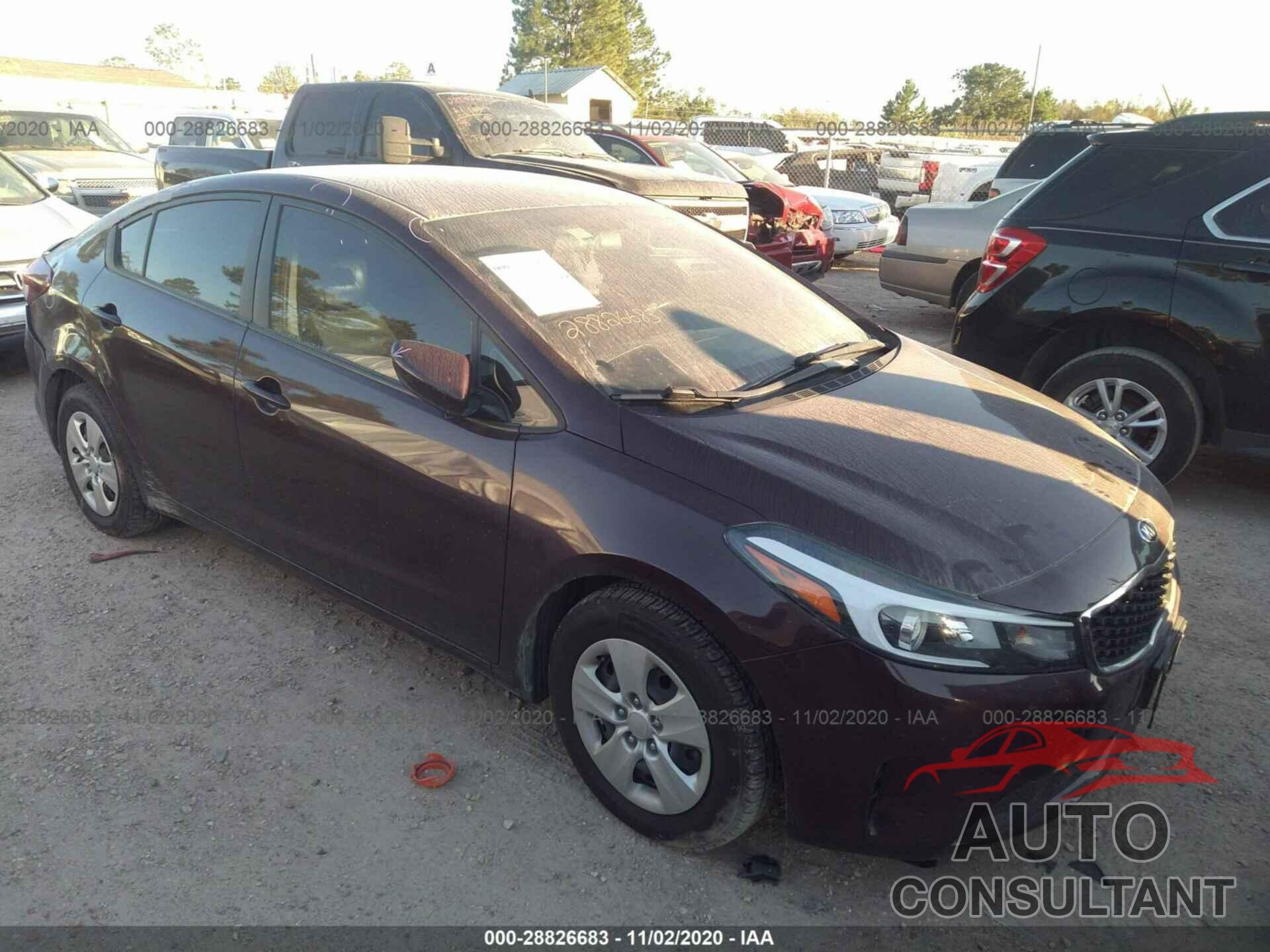 KIA FORTE 2018 - 3KPFK4A76JE165695