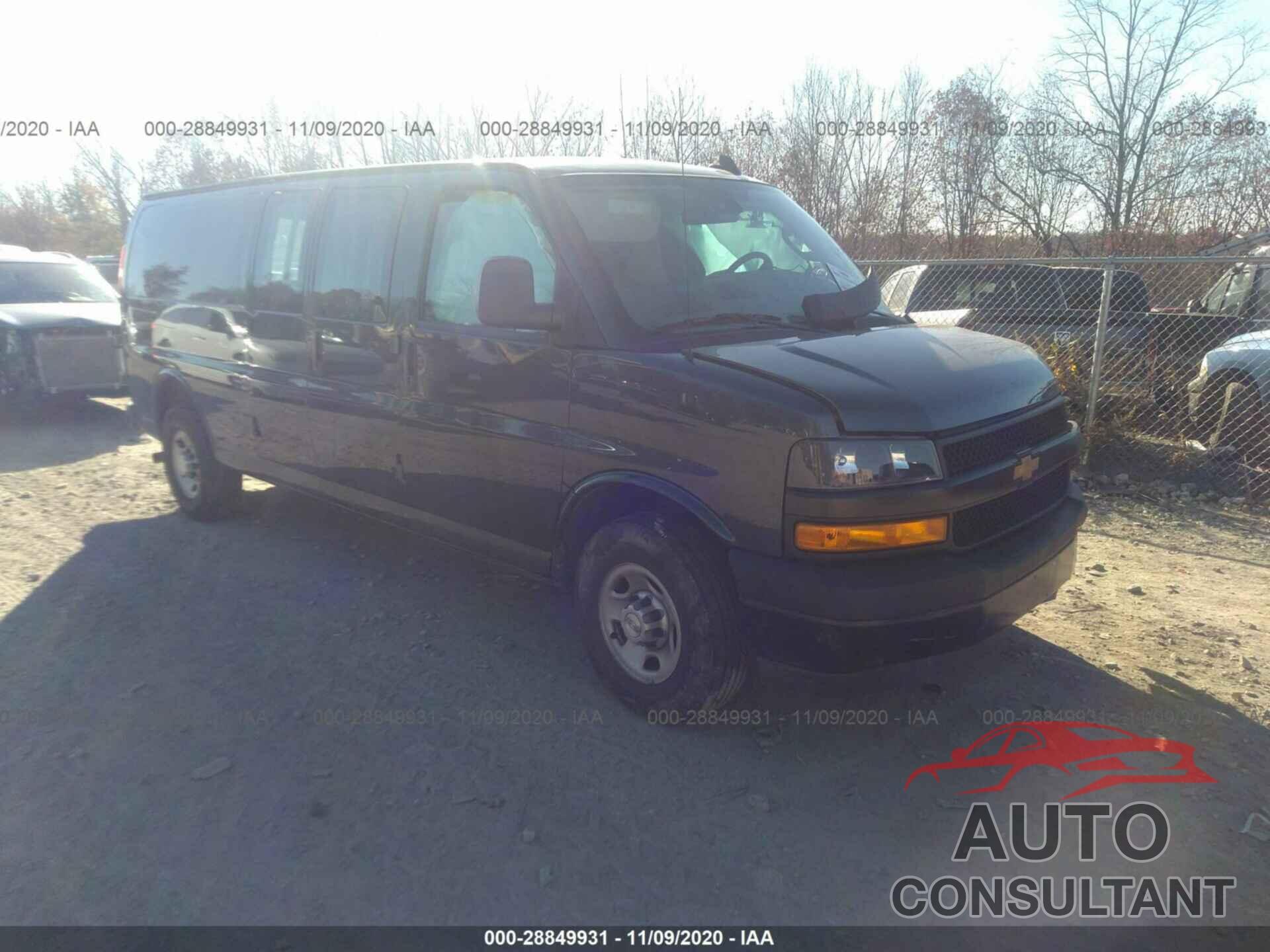 CHEVROLET EXPRESS CARGO VAN 2019 - 1GCWGBFG5K1196777