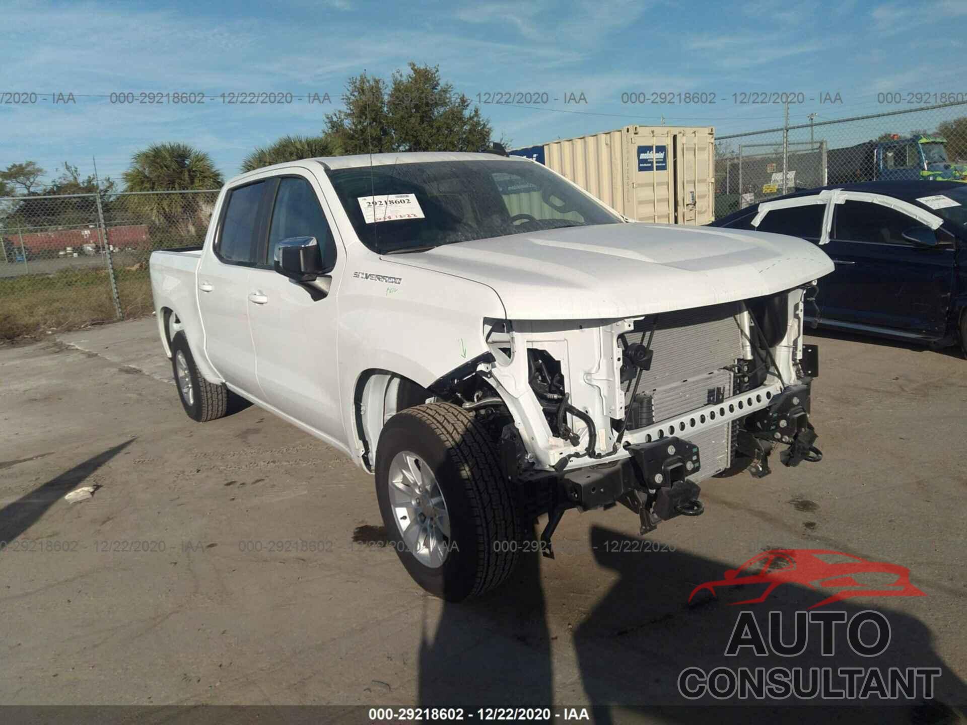 CHEVROLET SILVERADO 1500 2020 - 3GCPWCEK3LG306196