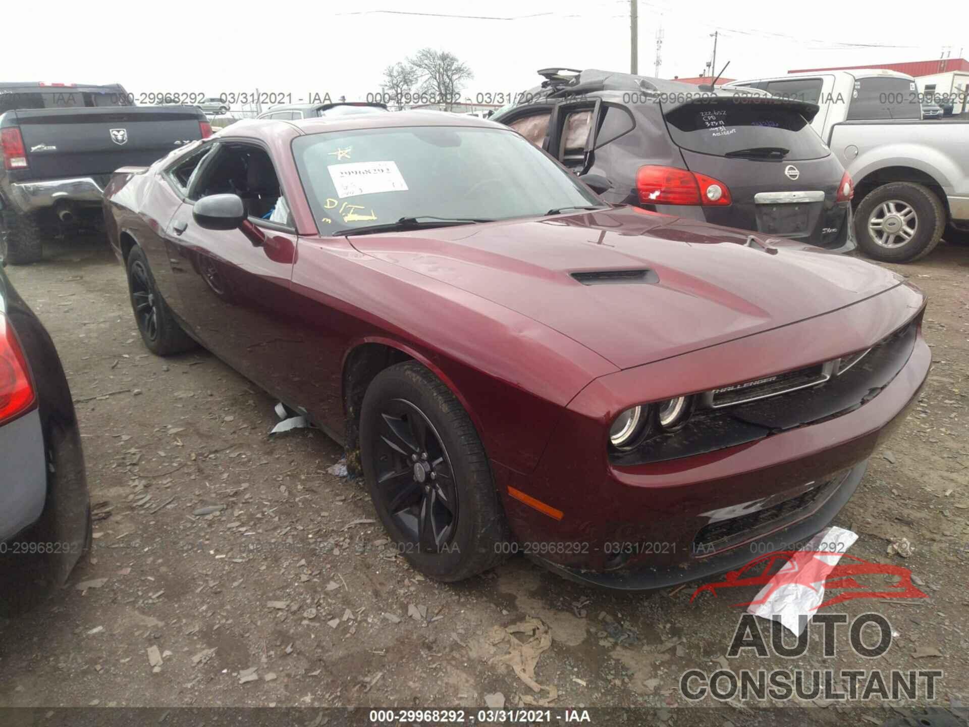 DODGE CHALLENGER 2019 - 2C3CDZAG2KH672128