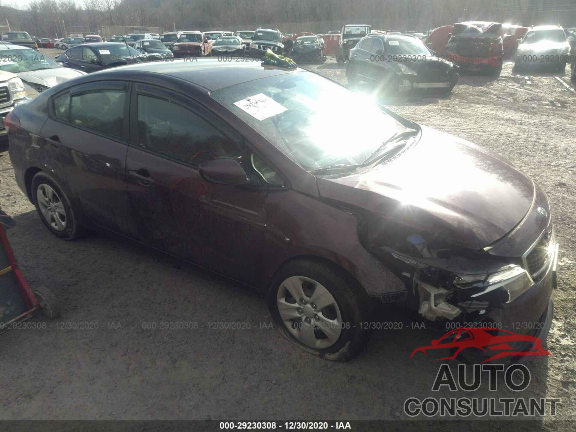 KIA FORTE 2017 - 3KPFK4A76HE110514
