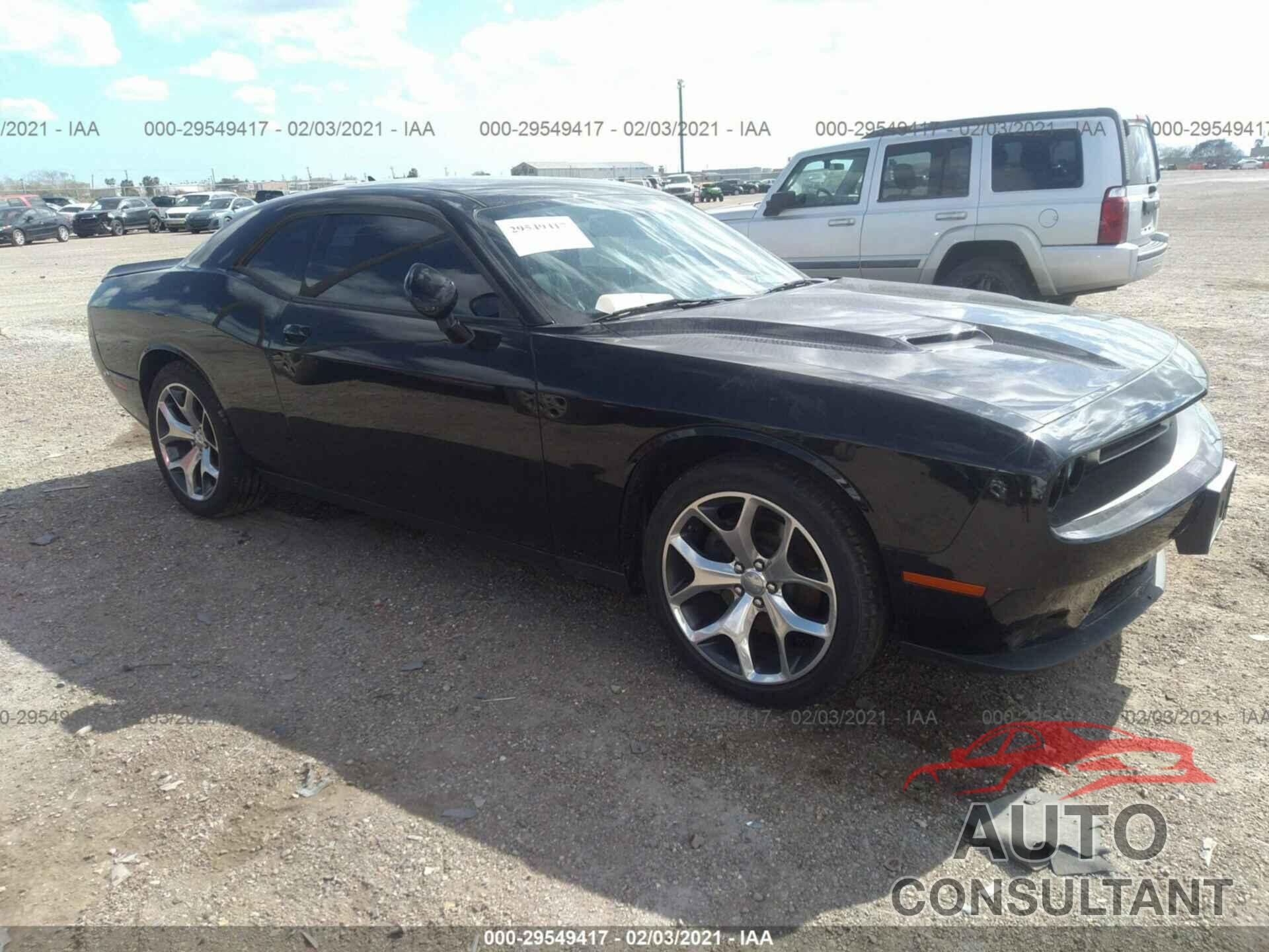 DODGE CHALLENGER 2016 - 2C3CDZAG6GH325831