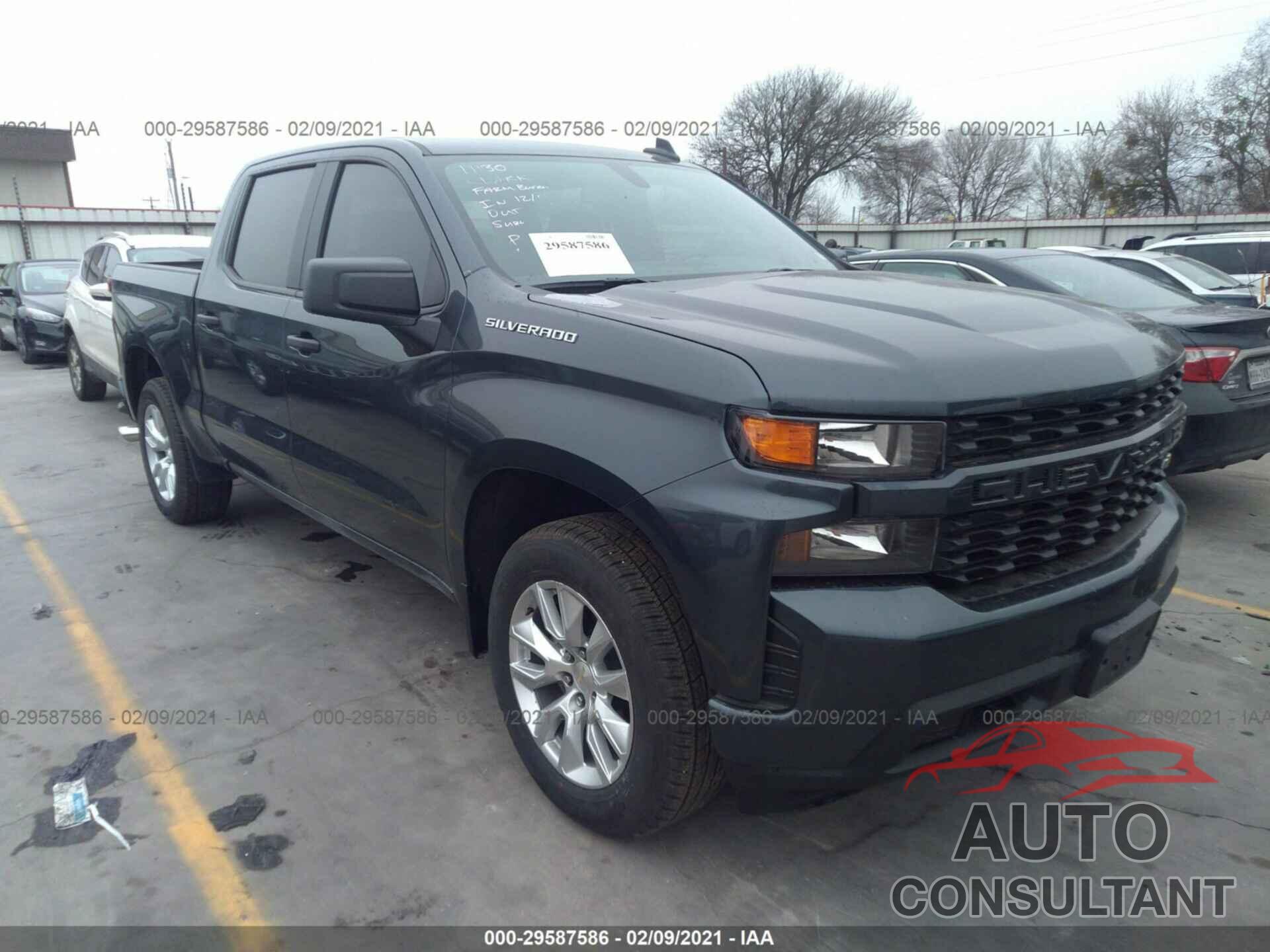 CHEVROLET SILVERADO 1500 2020 - 1GCPWBEH4LZ352103