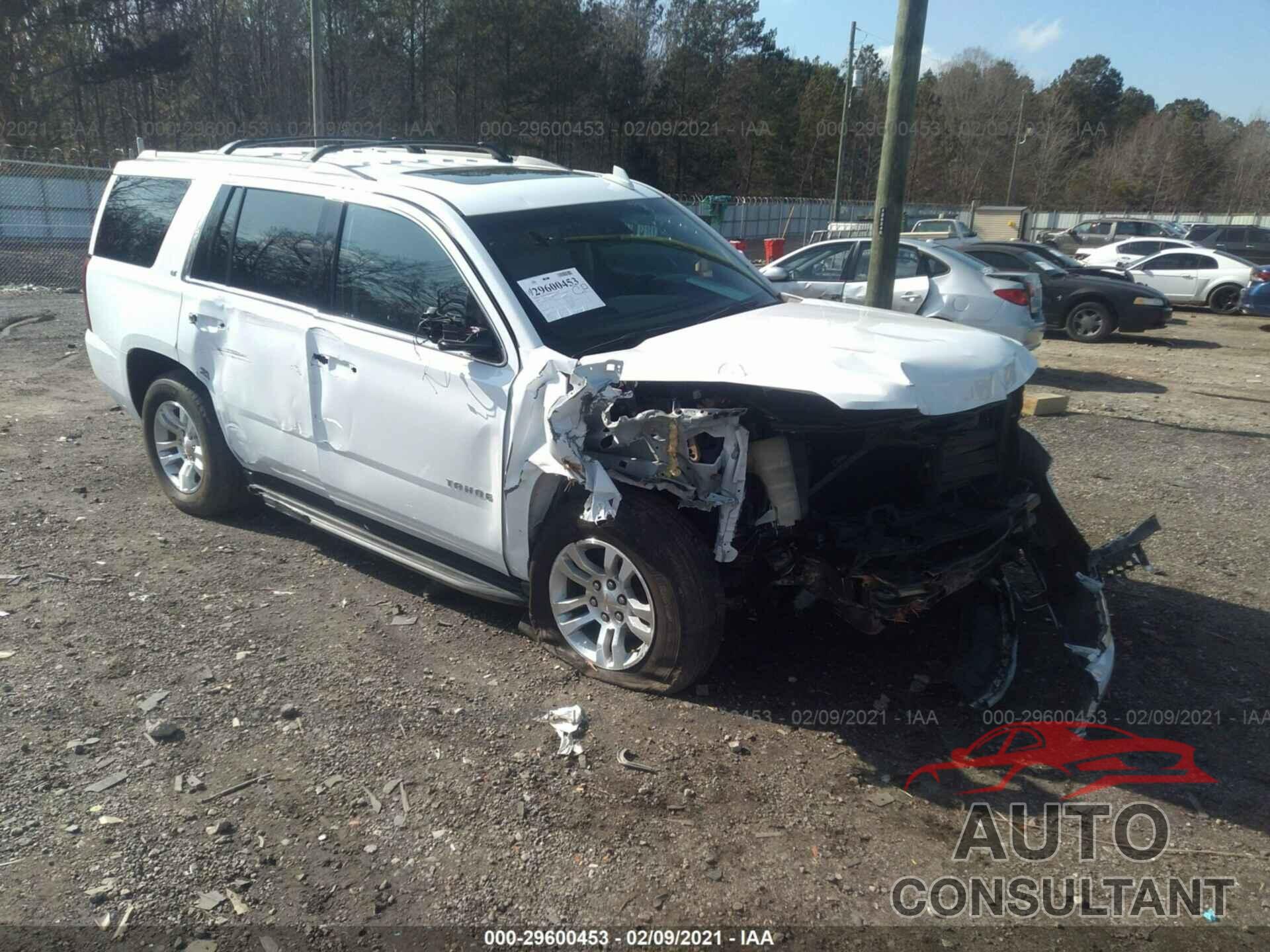 CHEVROLET TAHOE 2019 - 1GNSKBKC7KR356716