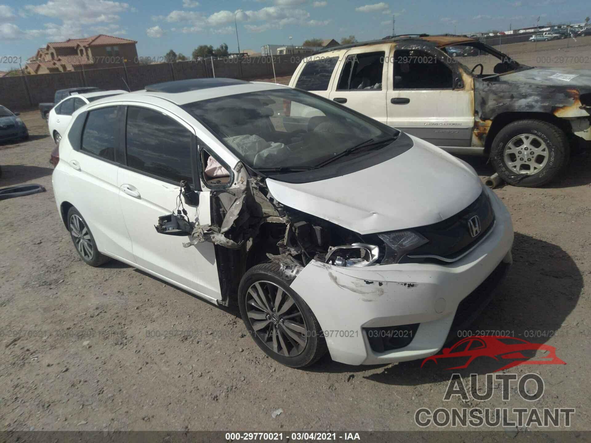 HONDA FIT 2015 - KNADM4A34H6012597