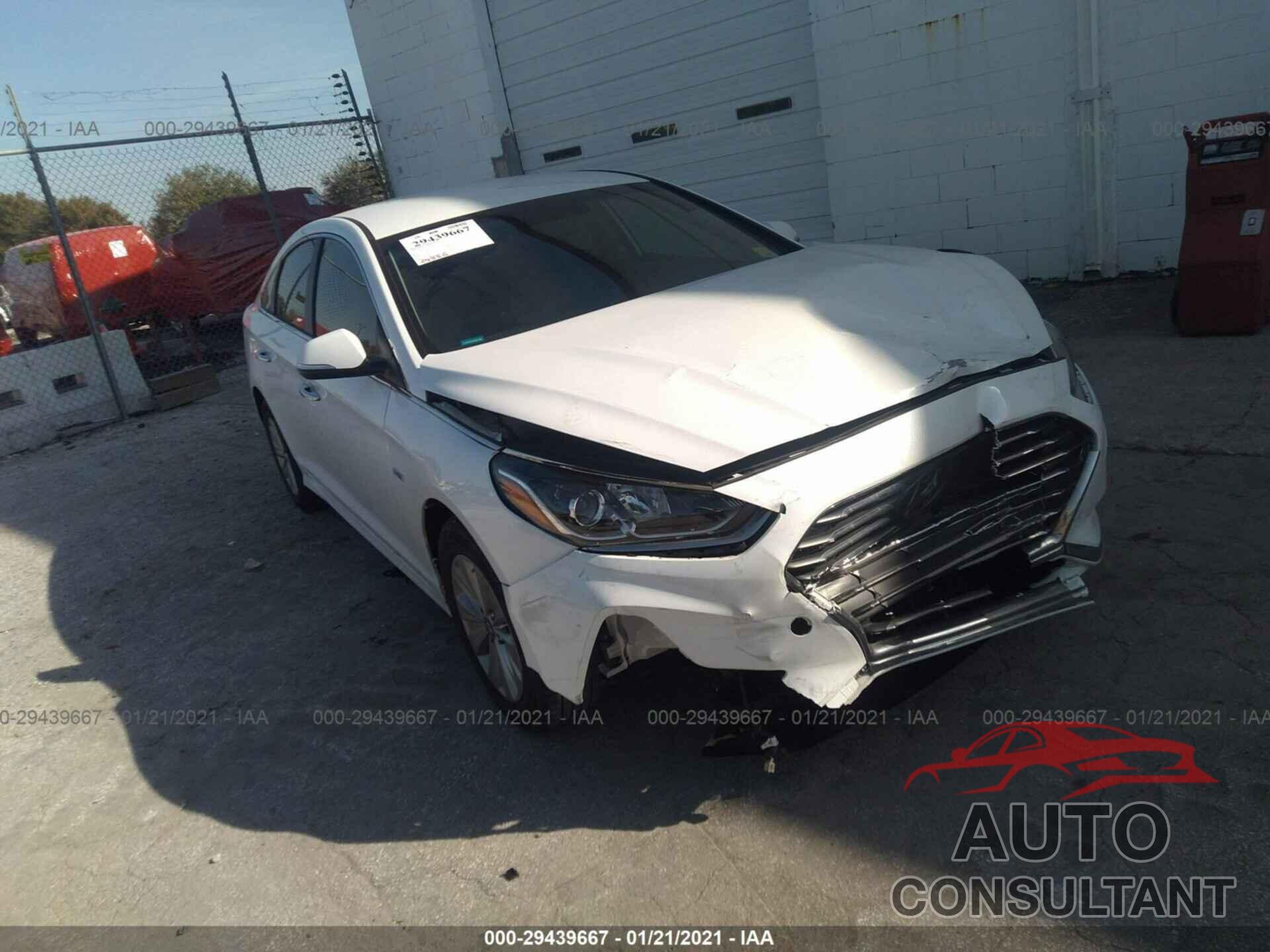 HYUNDAI SONATA HYBRID 2019 - KMHE24L31KA092094