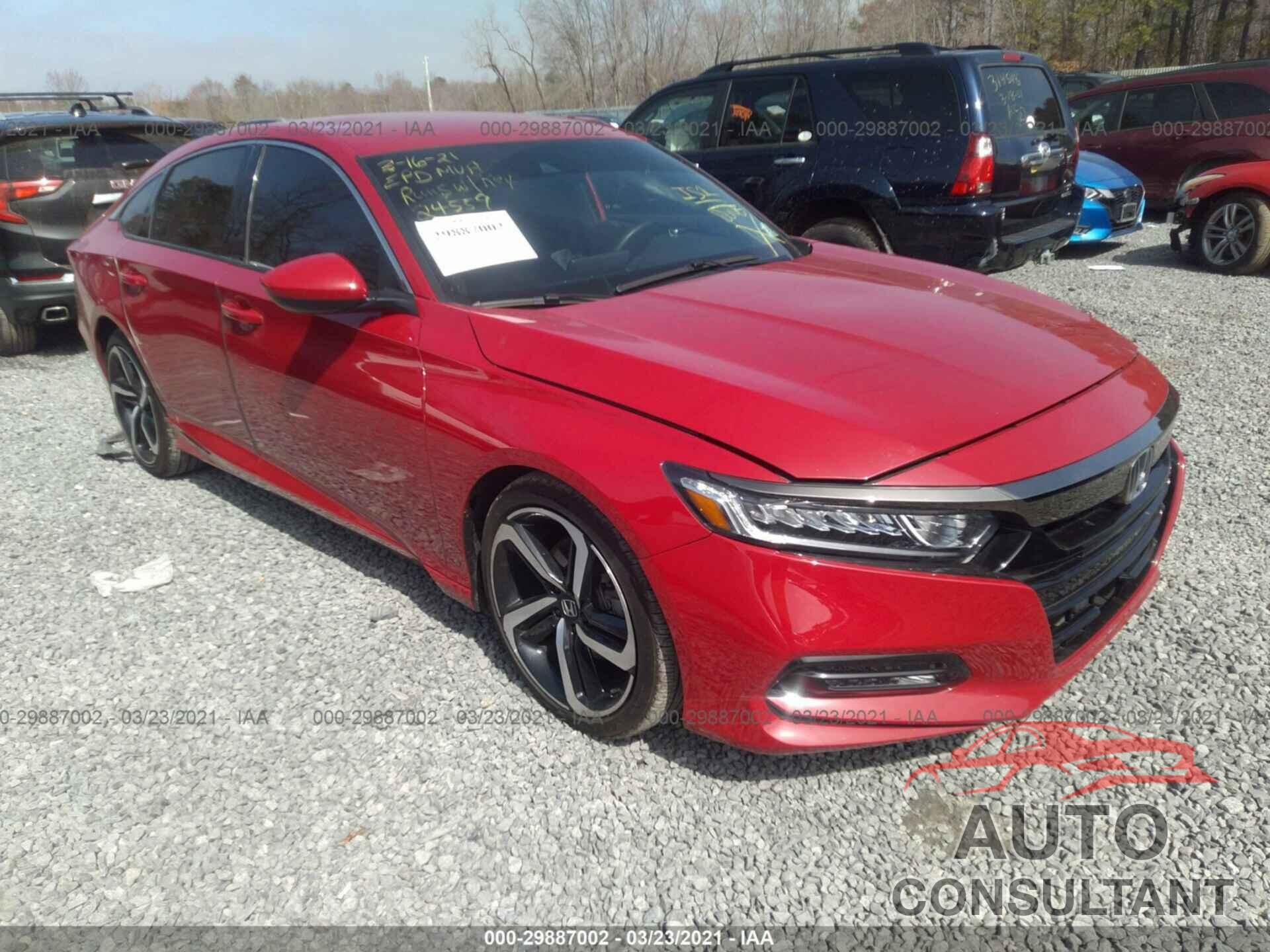 HONDA ACCORD SEDAN 2018 - 1HGCV1F35JA224559