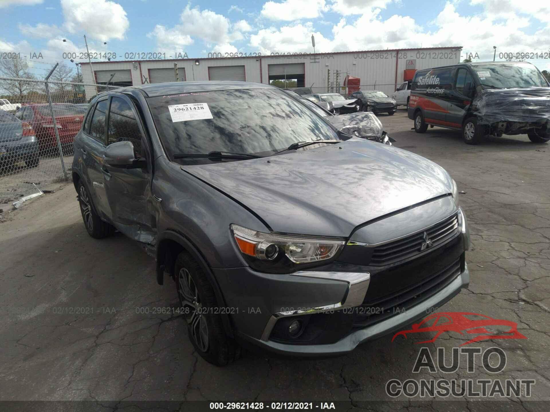 MITSUBISHI OUTLANDER SPORT 2016 - JA4AP3AUXGZ034448