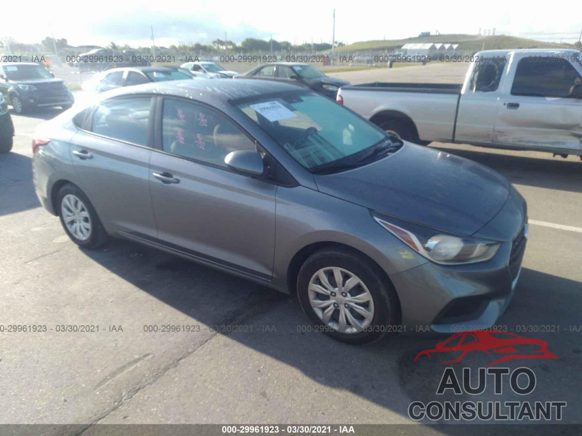 HYUNDAI ACCENT 2018 - 3KPC24A37JE022559