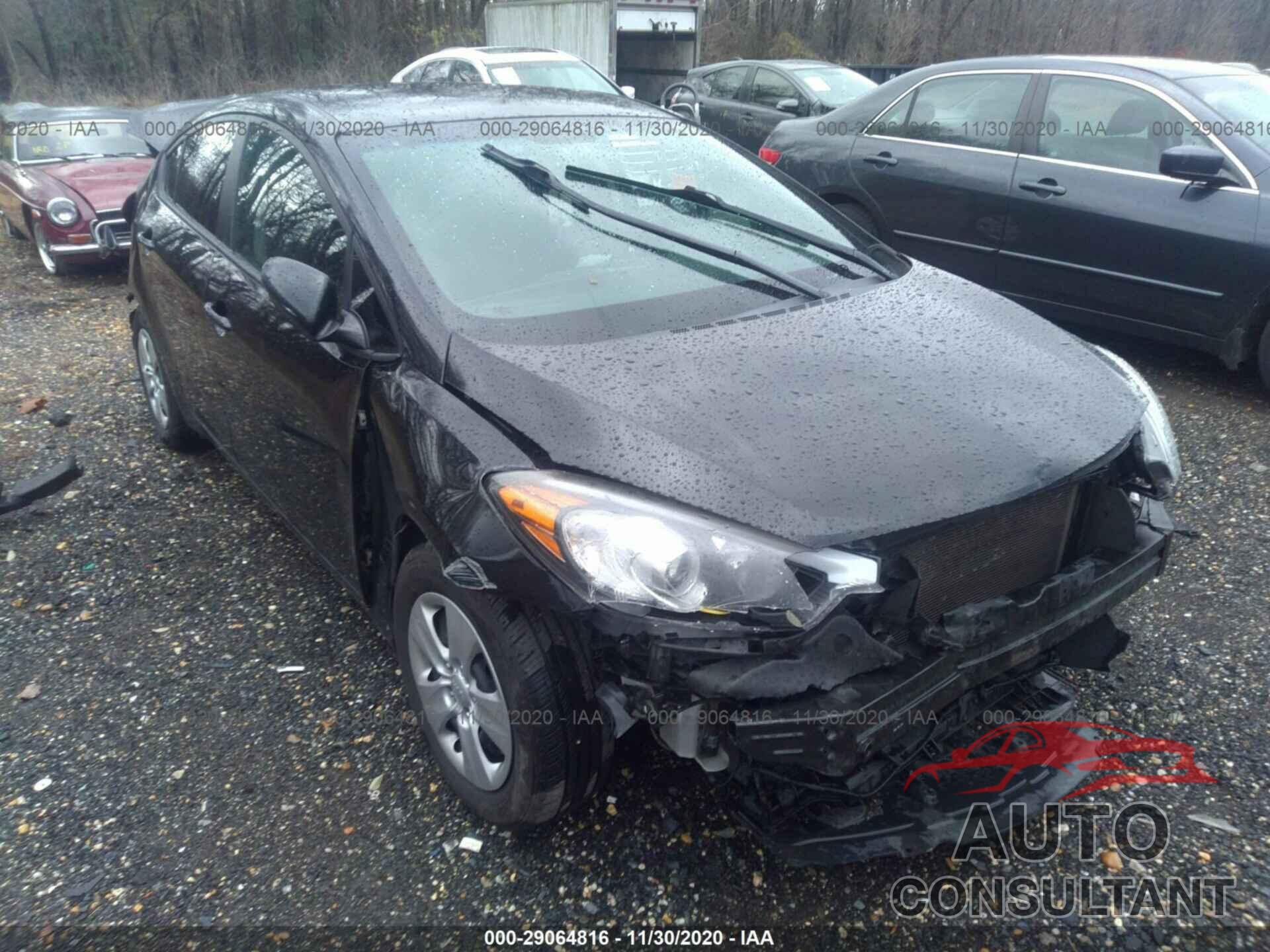 KIA FORTE 2016 - KNAFK4A62G5458258