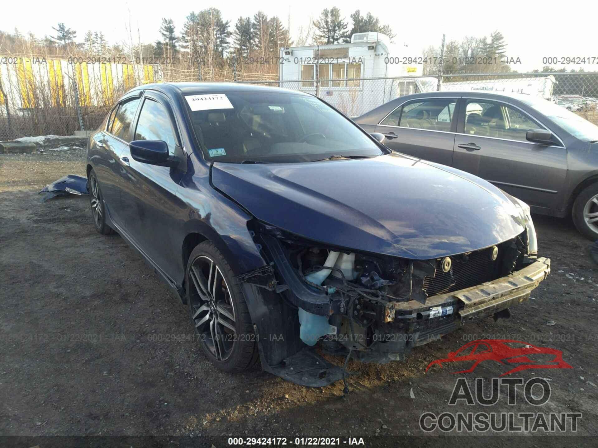 HONDA ACCORD SEDAN 2016 - 1HGCR2F54GA163211