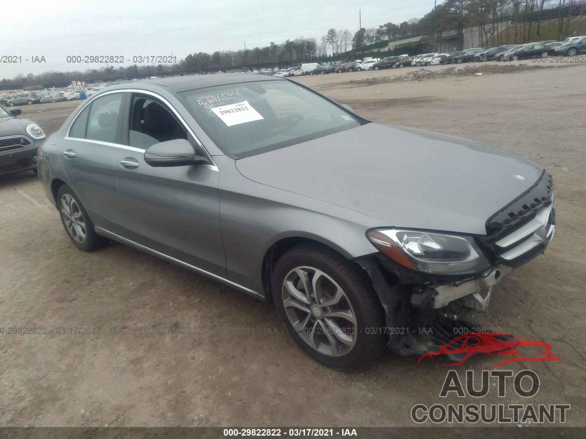 MERCEDES-BENZ C-CLASS 2016 - 55SWF4KB0GU115688