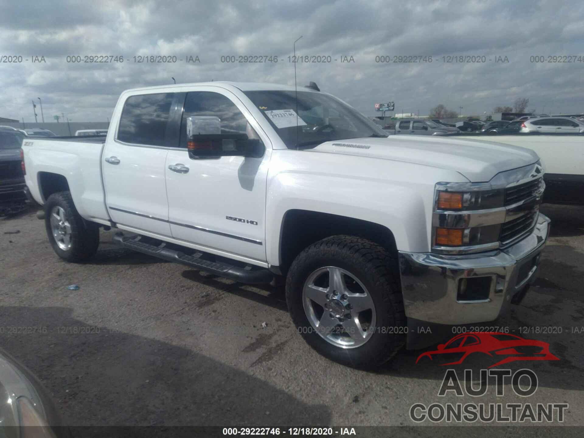 CHEVROLET SILVERADO 2500HD 2016 - 1GC1KWE80GF155316