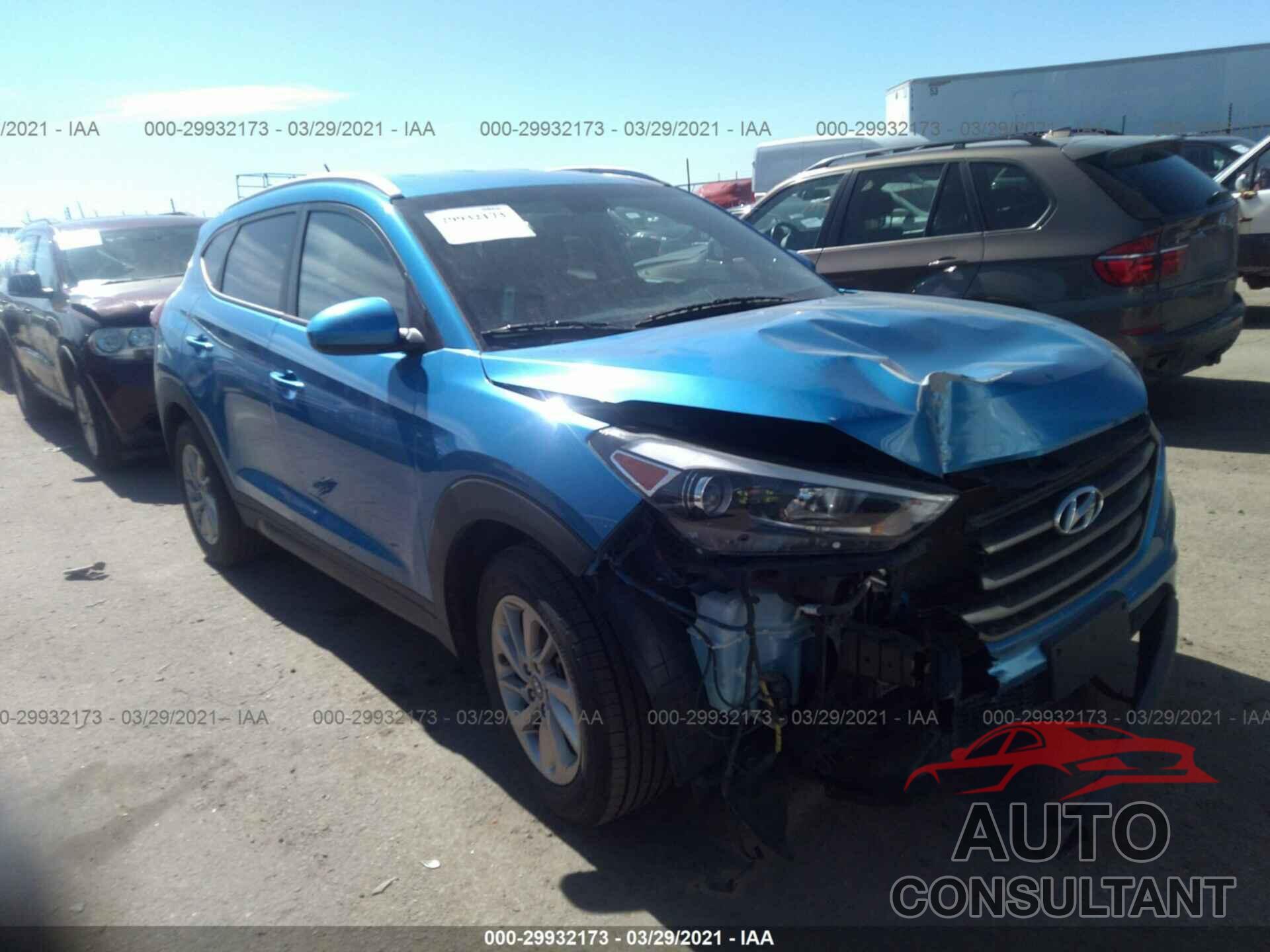 HYUNDAI TUCSON 2016 - KM8J33A46GU089022