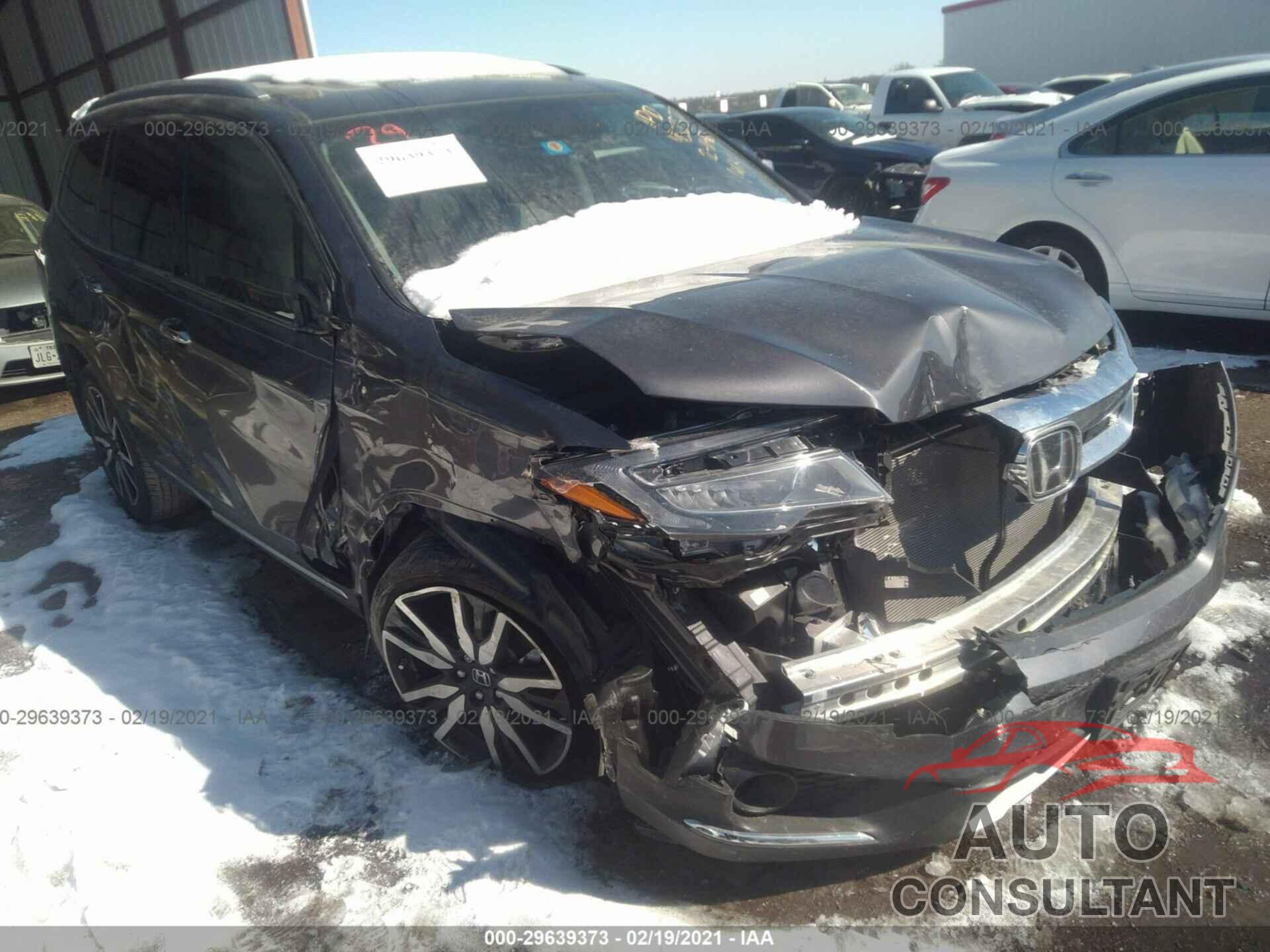 HONDA PILOT 2019 - 5FNYF5H91KB006525