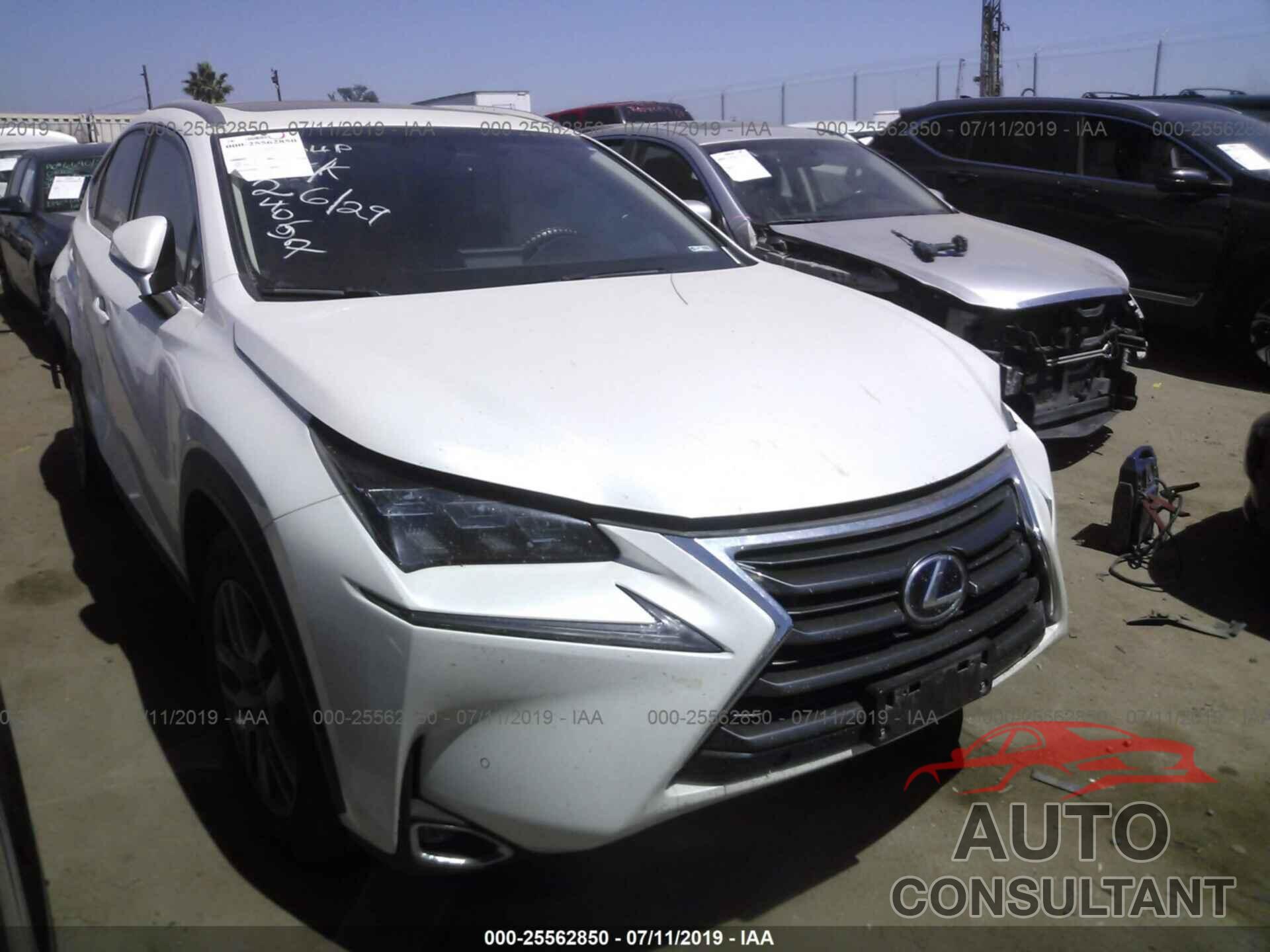 LEXUS NX 2015 - JTJBJRBZ3F2015866