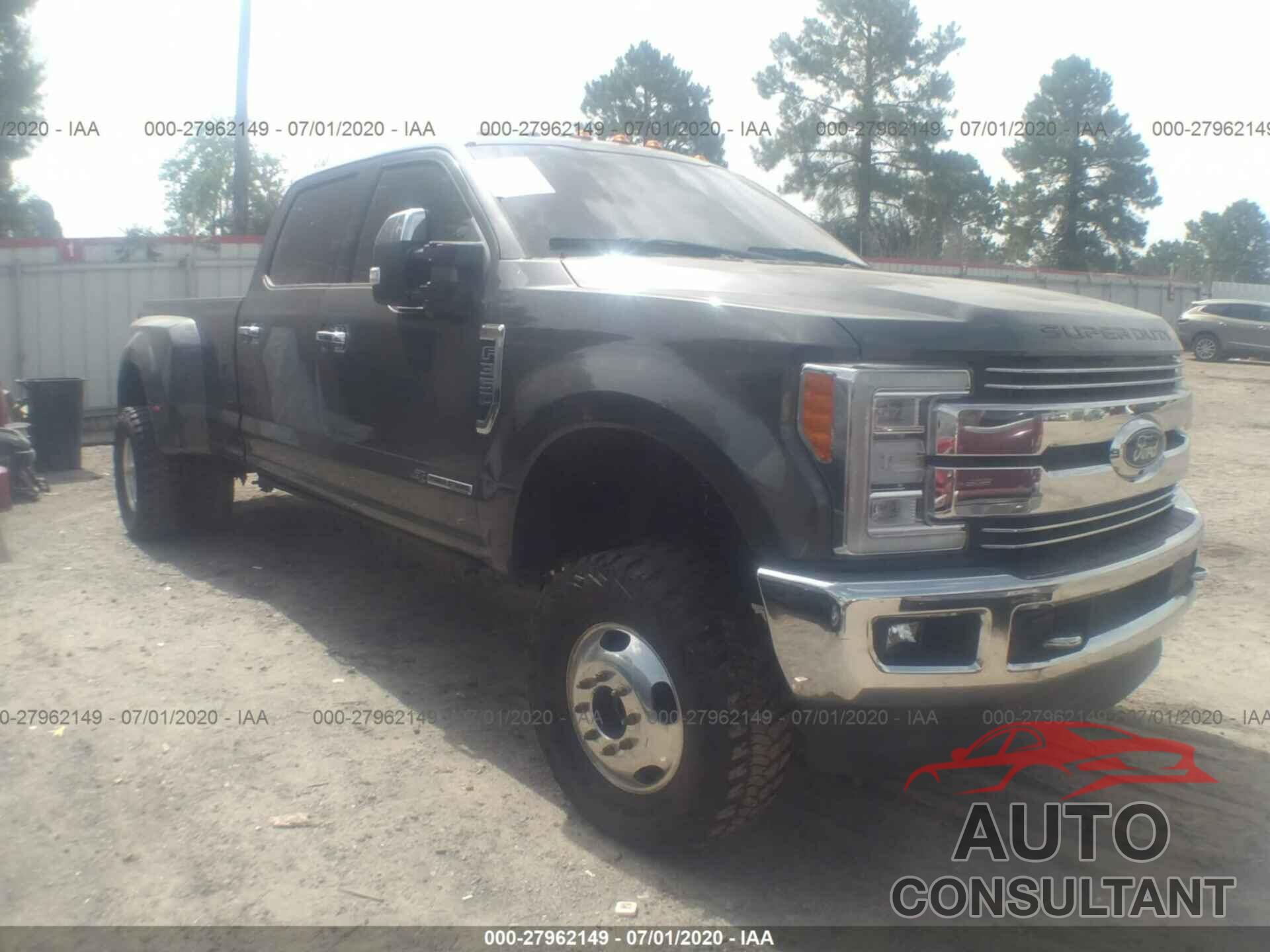 FORD SUPER DUTY F-350 DRW 2017 - 1FT8W3DT6HEF06776